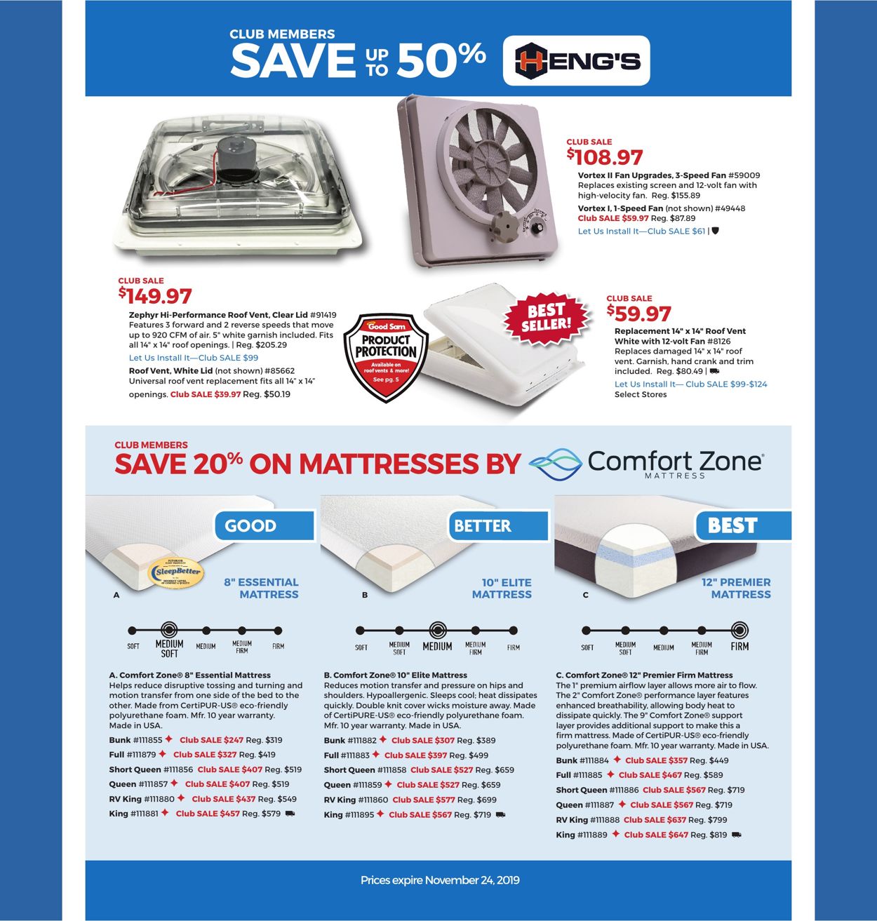 Camping World Ad from 11/07/2019