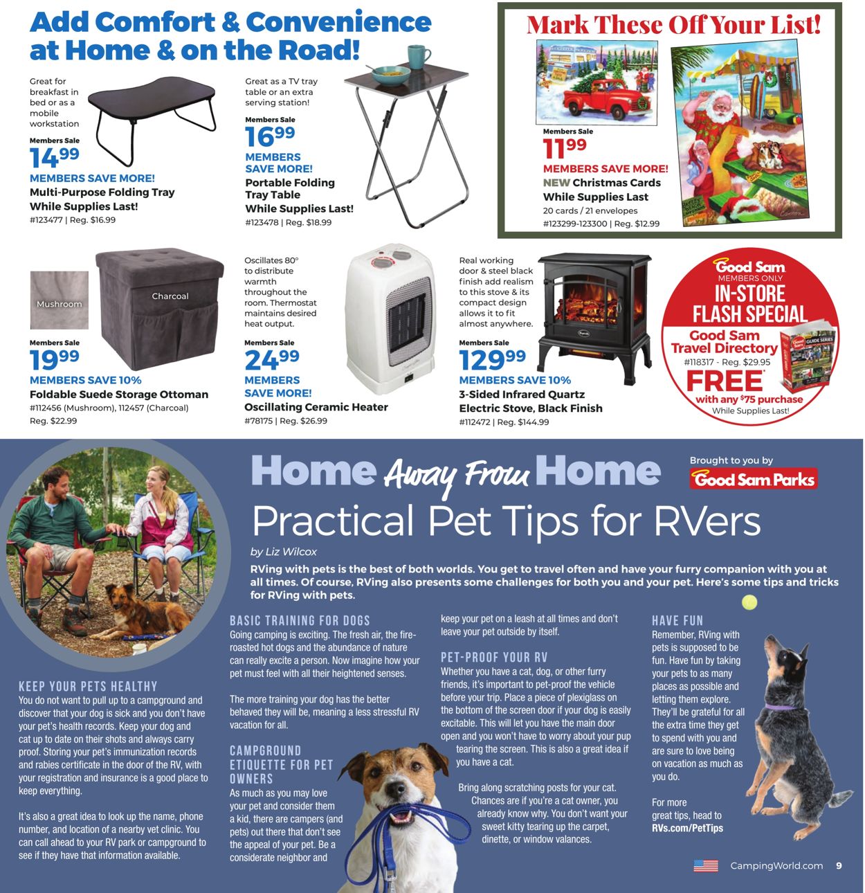 Camping World Ad from 09/28/2020