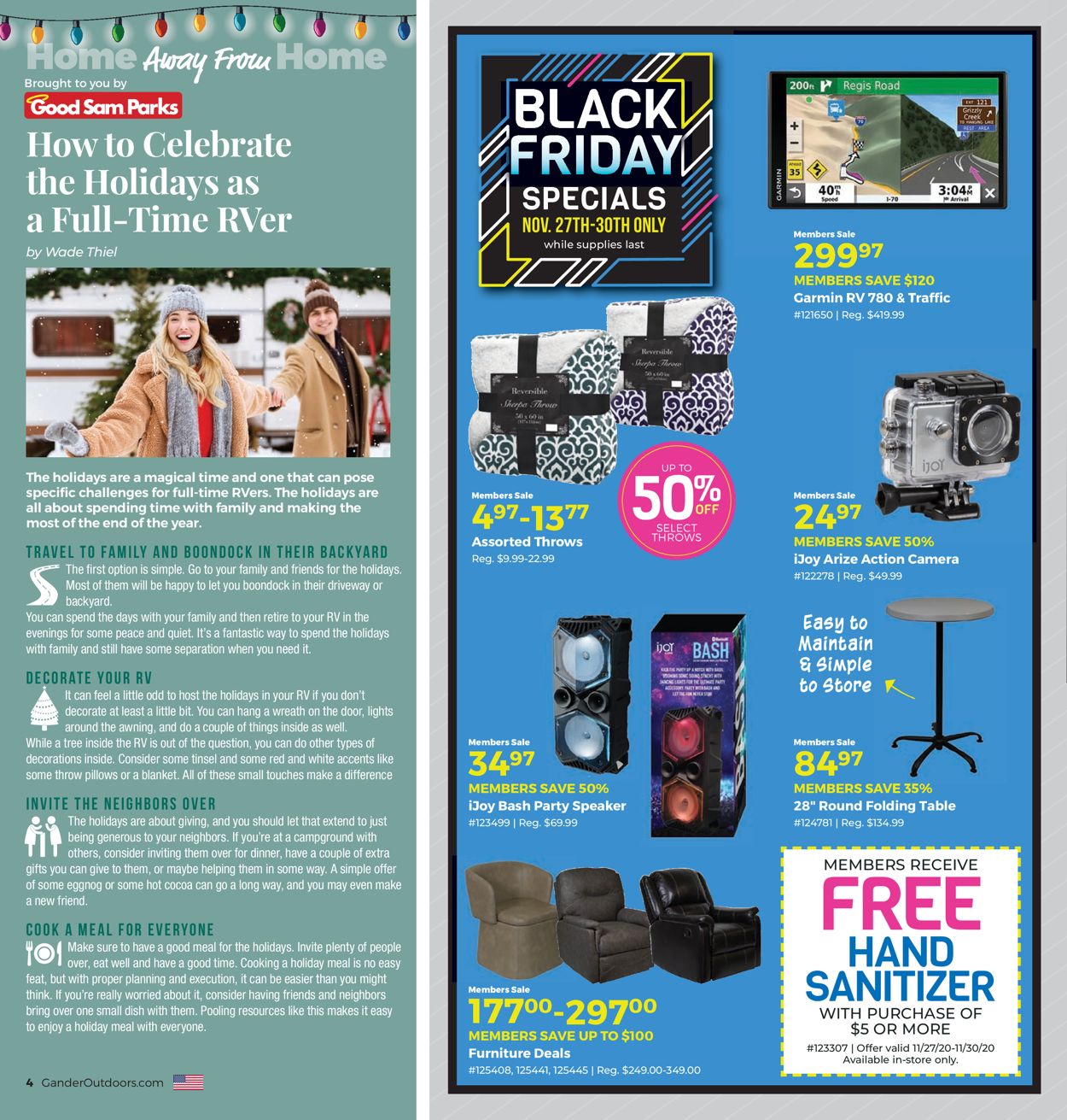 Camping World Ad from 12/01/2020