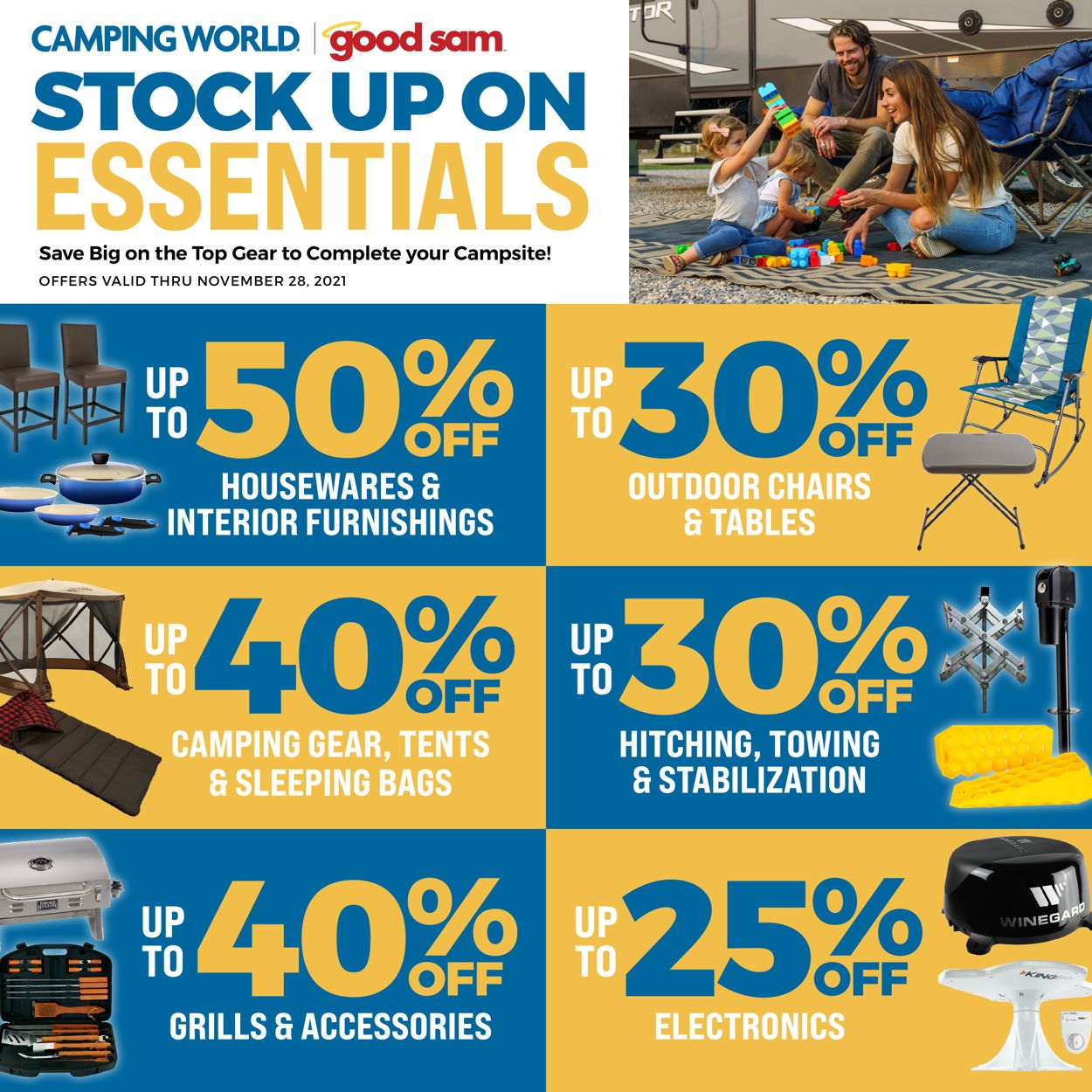 Camping World Ad from 11/04/2021