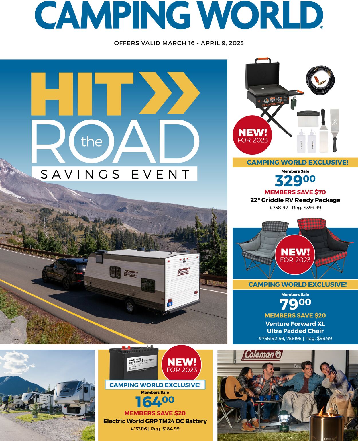 Camping World Ad from 03/16/2023