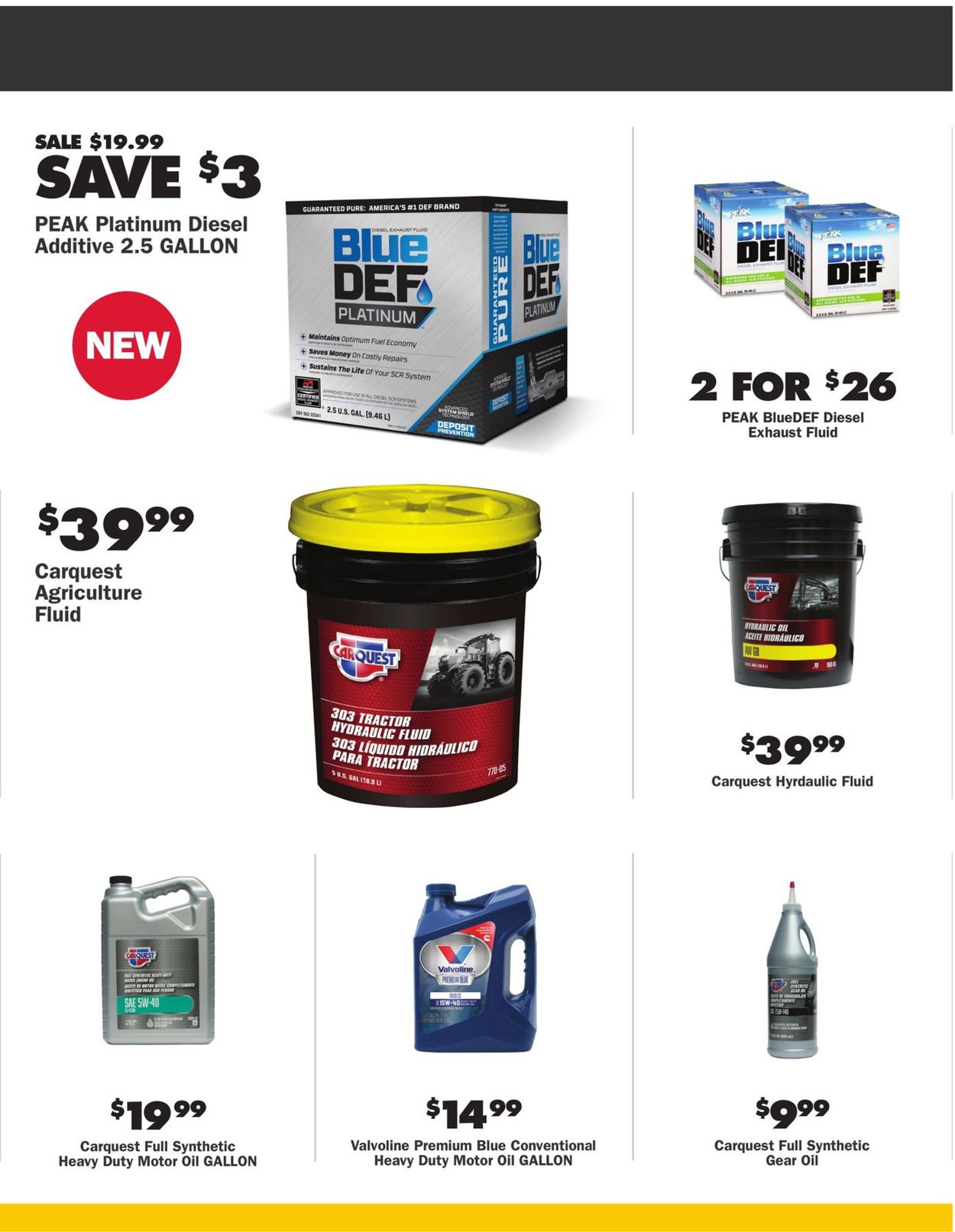 CarQuest Ad from 10/01/2020