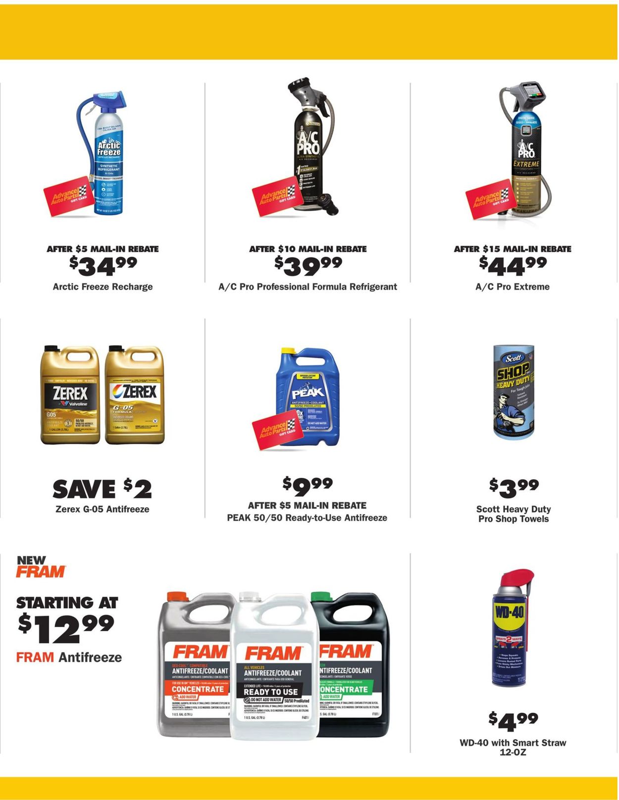 CarQuest Ad from 07/01/2021