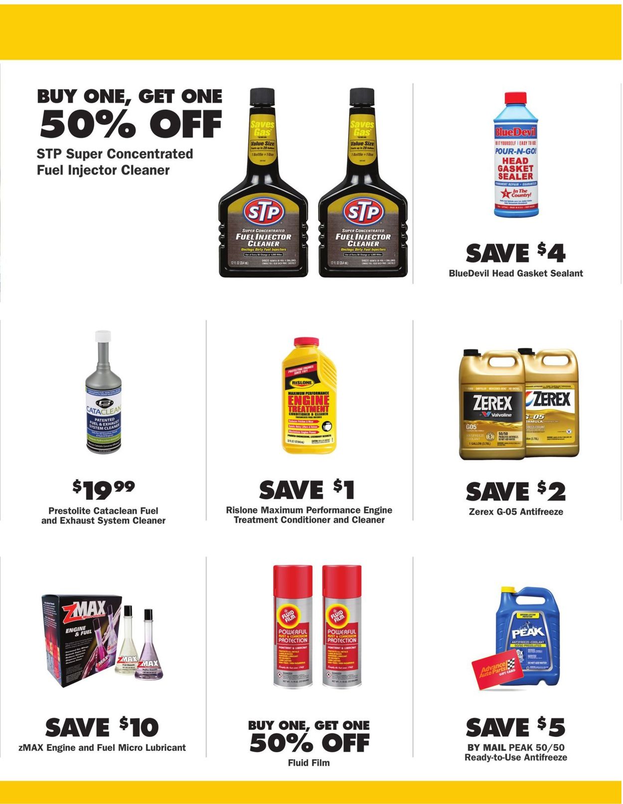 CarQuest Ad from 08/26/2021