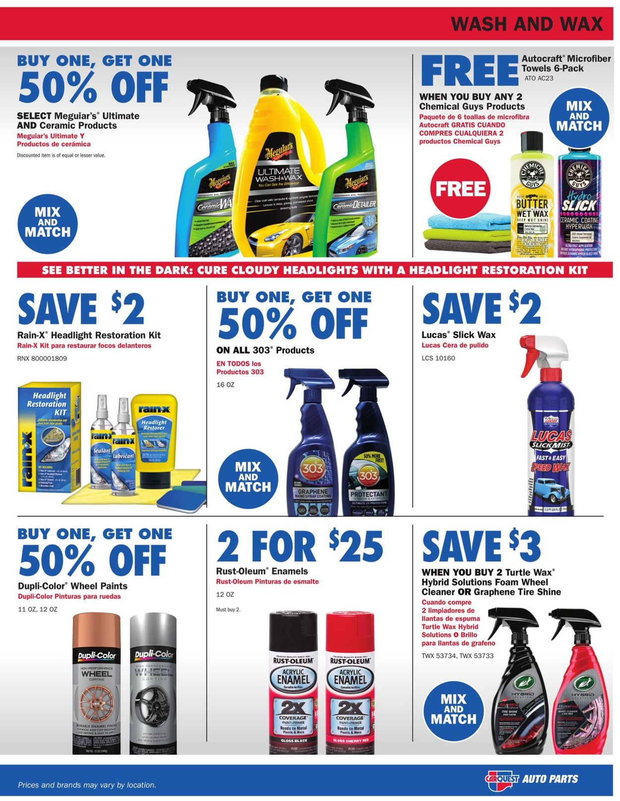 CarQuest Ad from 08/25/2022