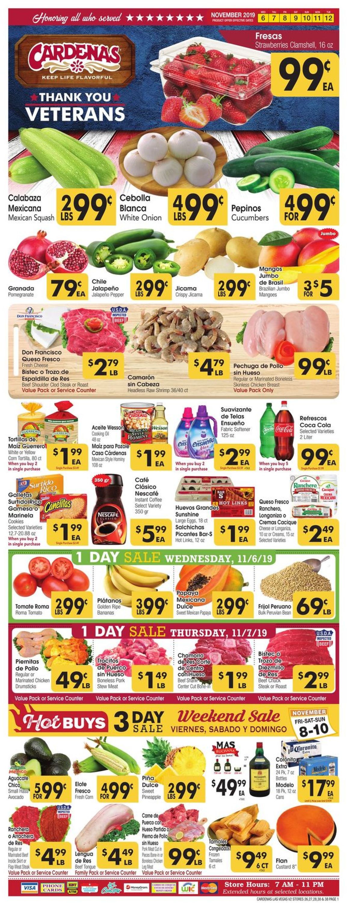 Cardenas Ad from 11/06/2019