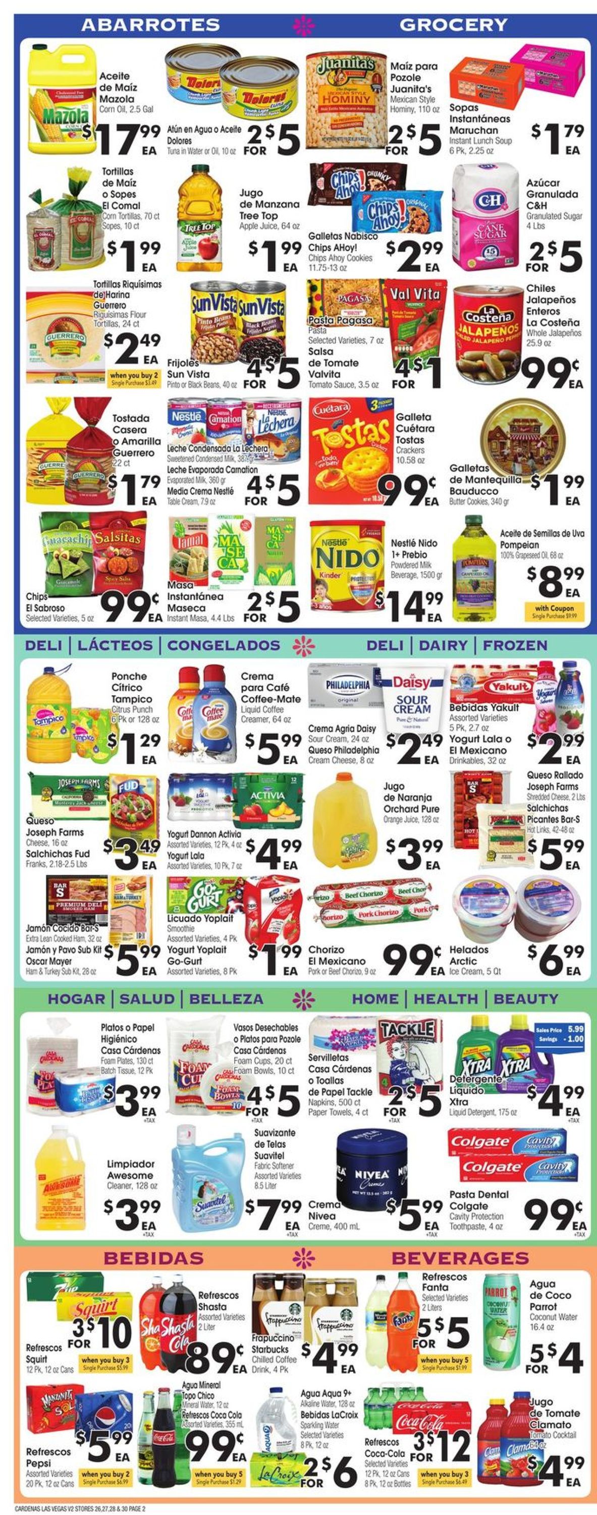 Cardenas Ad from 01/01/2020