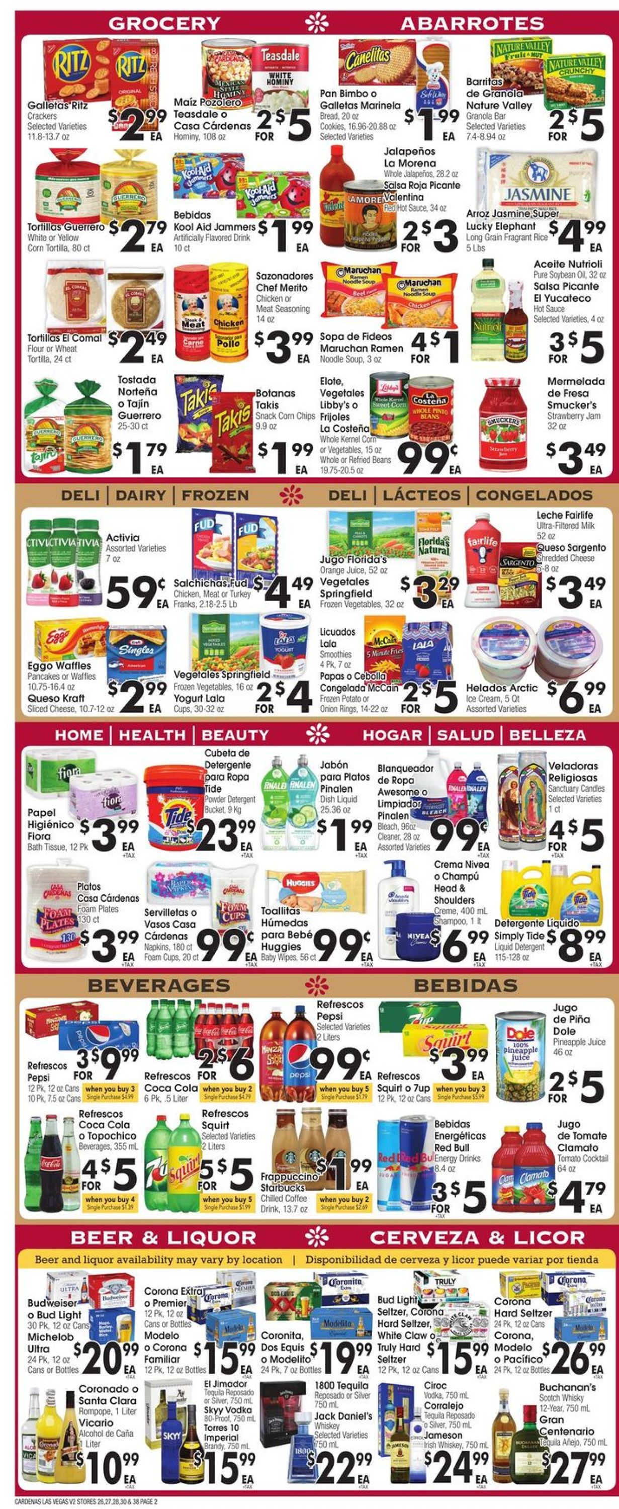 Cardenas Ad from 11/11/2020