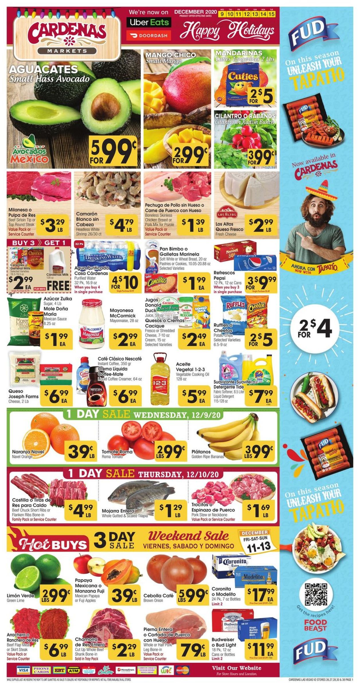 Cardenas Ad from 12/09/2020