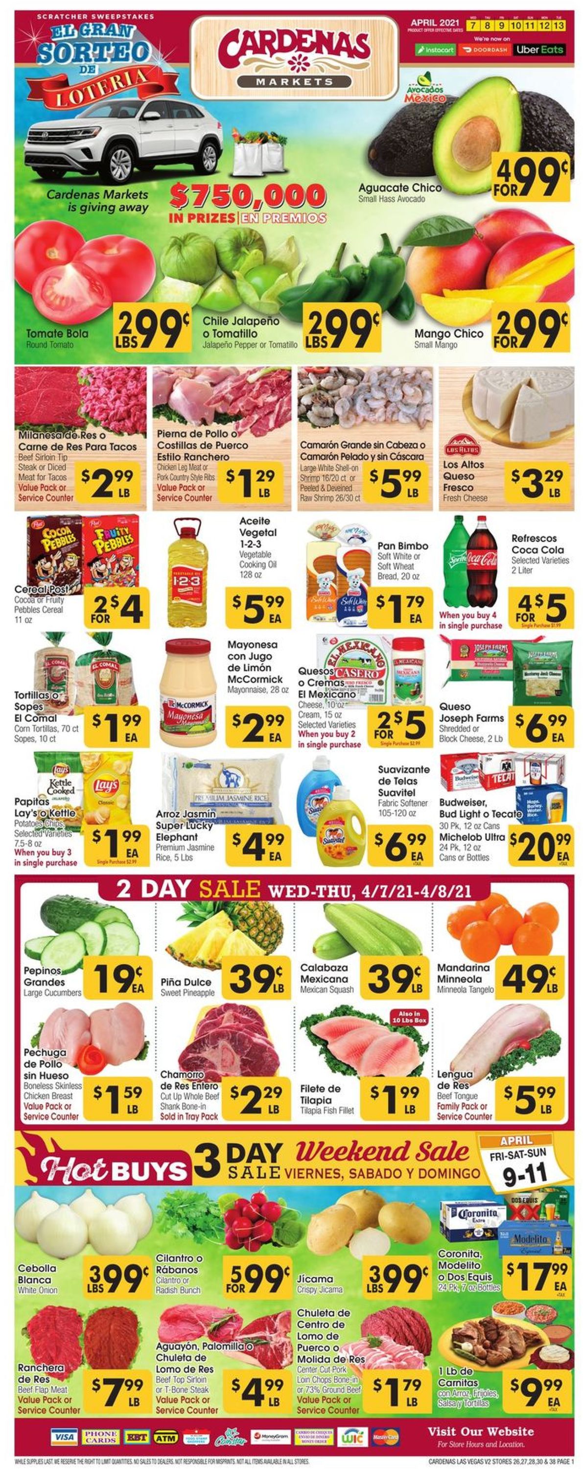 Cardenas Ad from 04/07/2021