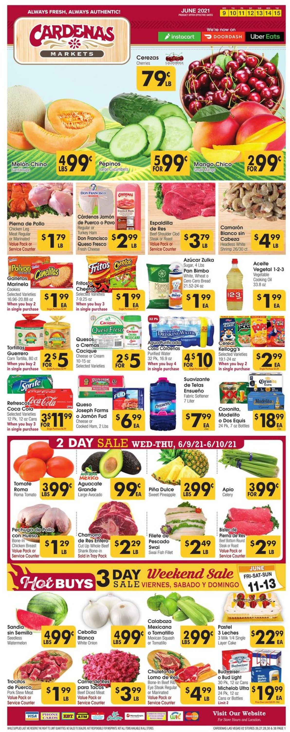 Cardenas Ad from 06/09/2021