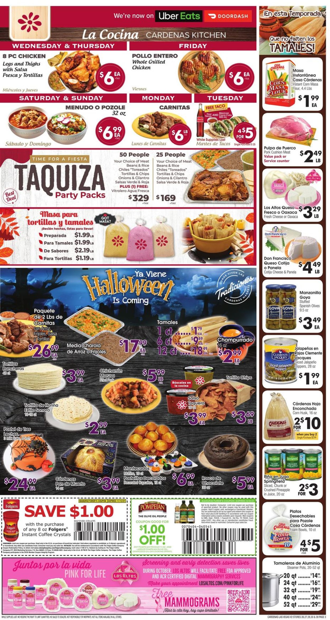 Cardenas Ad from 10/13/2021