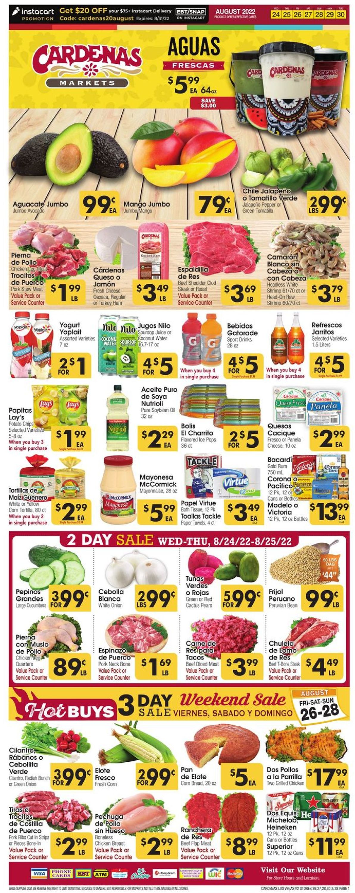 Cardenas Ad from 08/24/2022