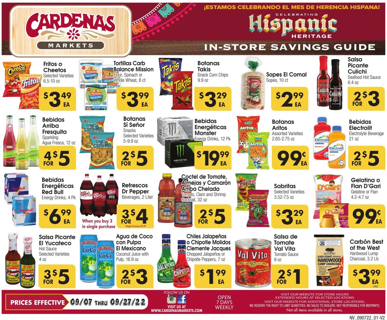 Cardenas Ad from 09/07/2022