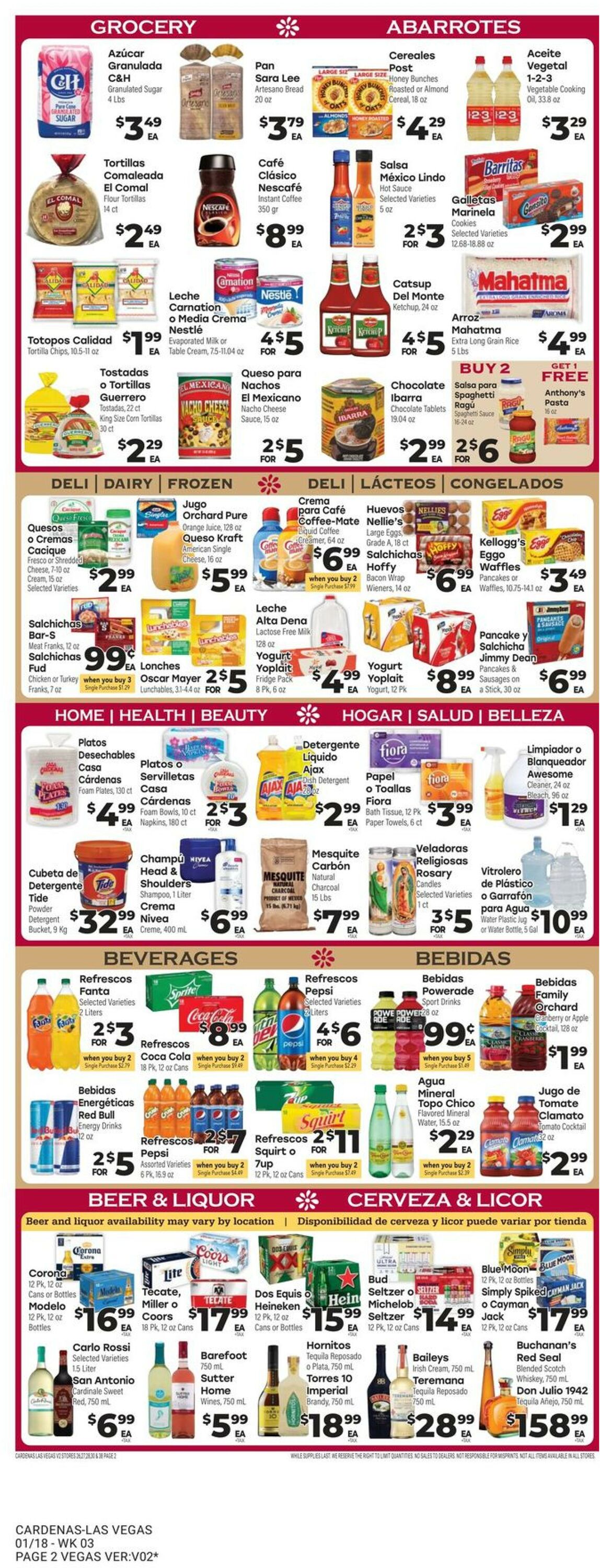 Cardenas Ad from 01/18/2023
