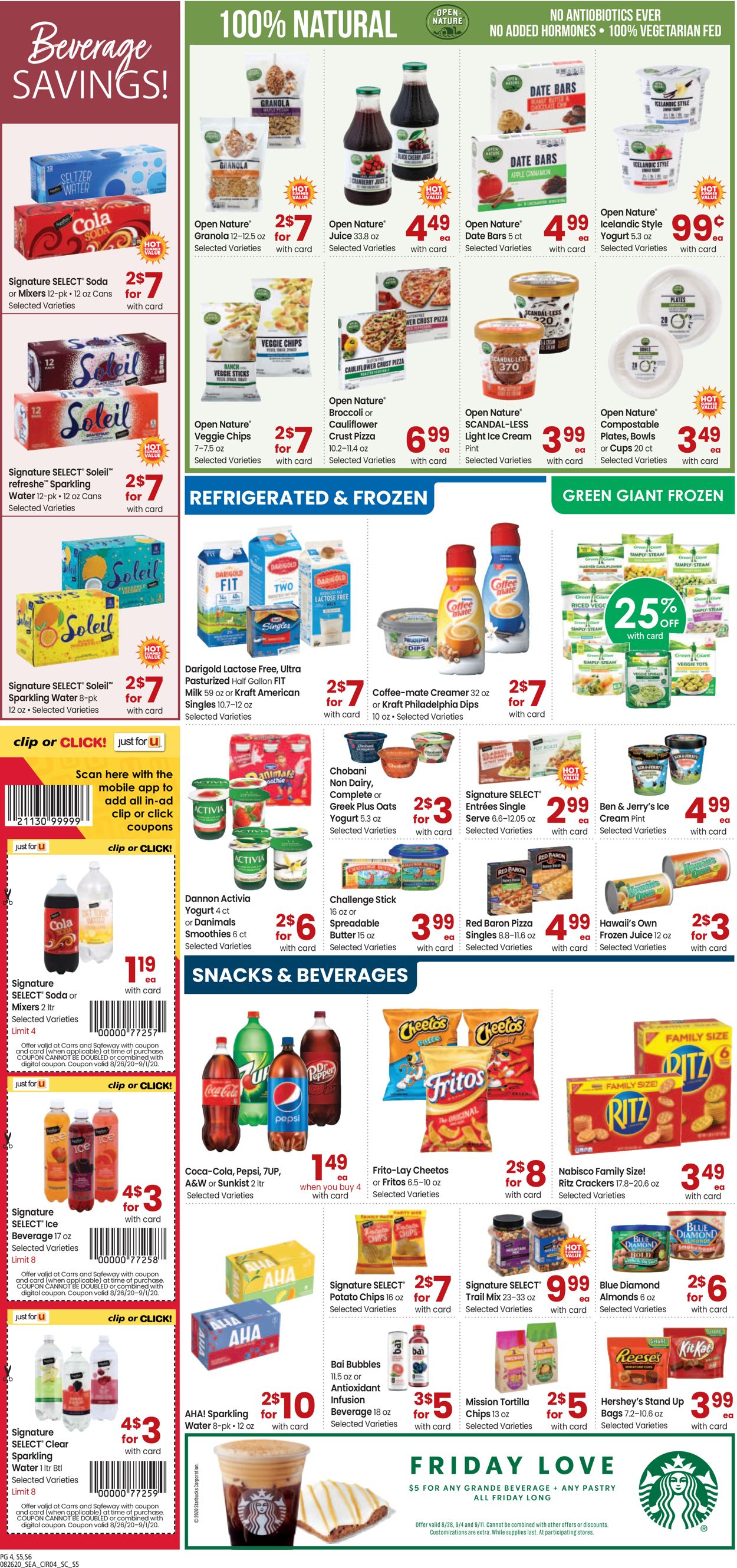 Carrs Ad from 08/26/2020