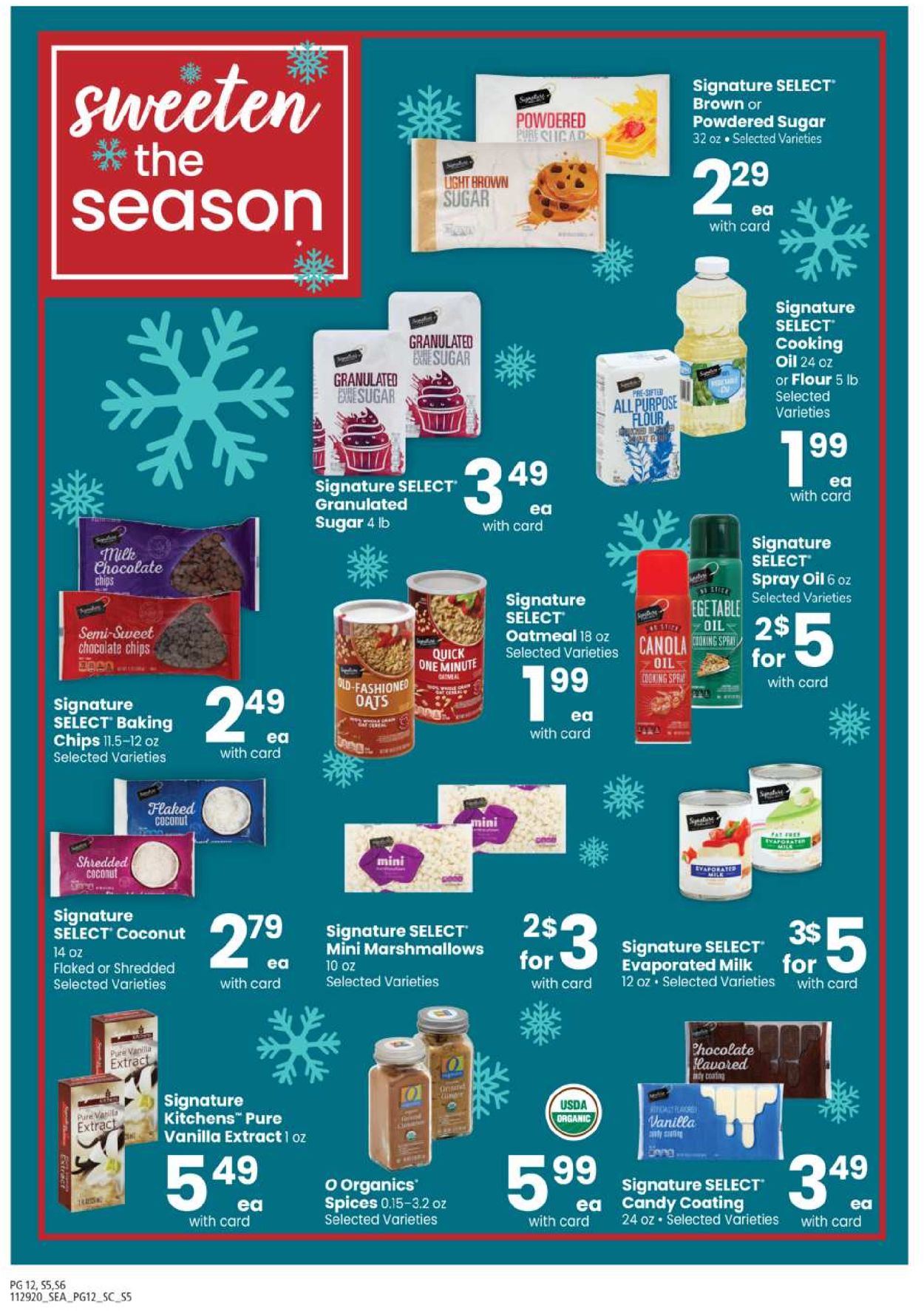 Carrs Ad from 11/29/2020