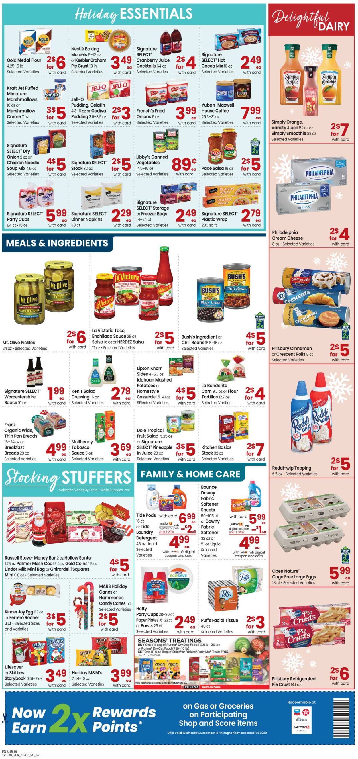 Carrs Ad from 12/16/2020