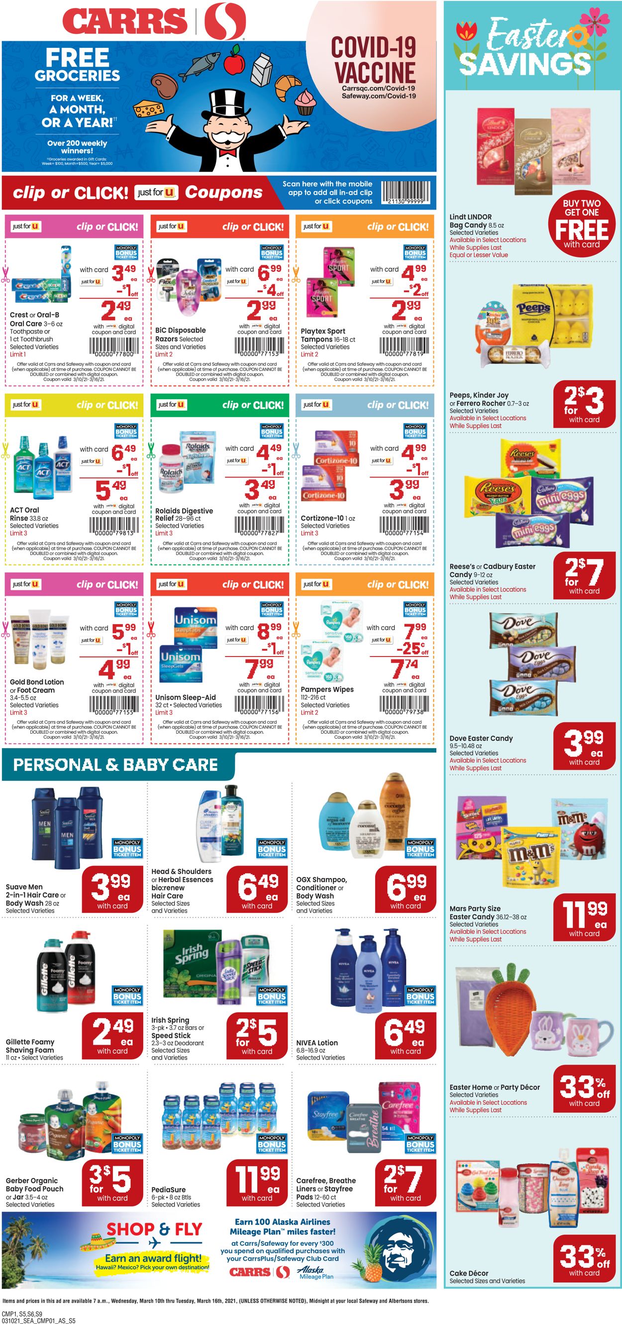Carrs Ad from 03/10/2021