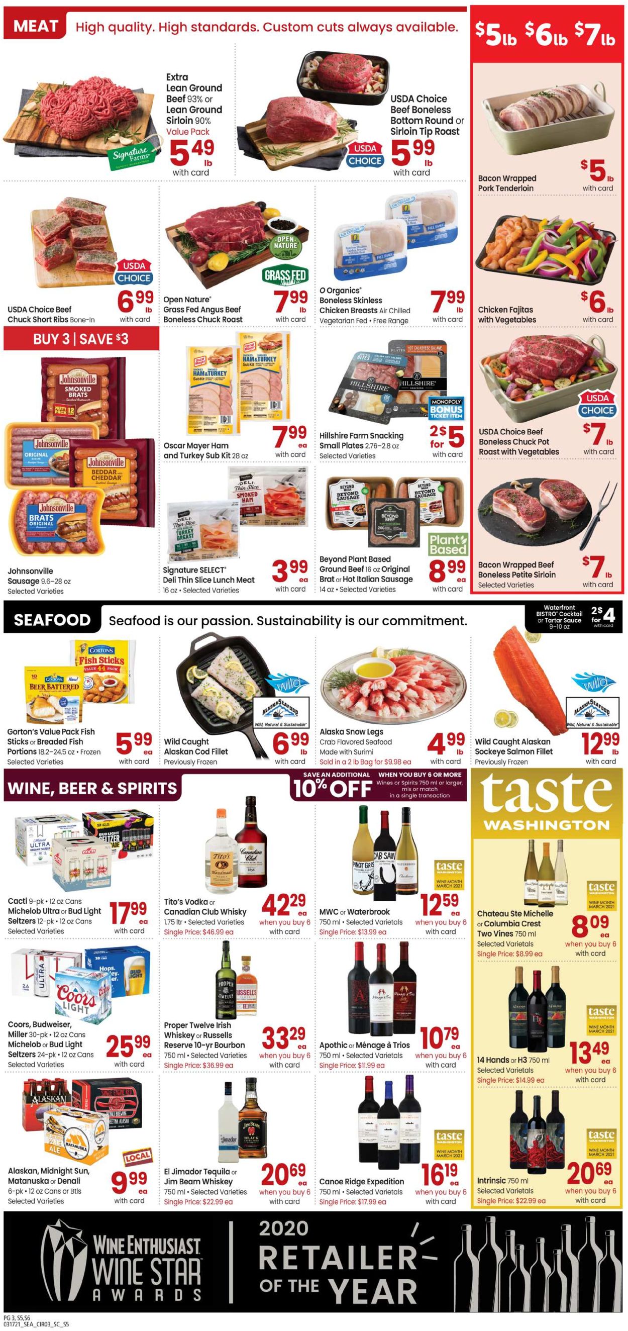 Carrs Ad from 03/17/2021