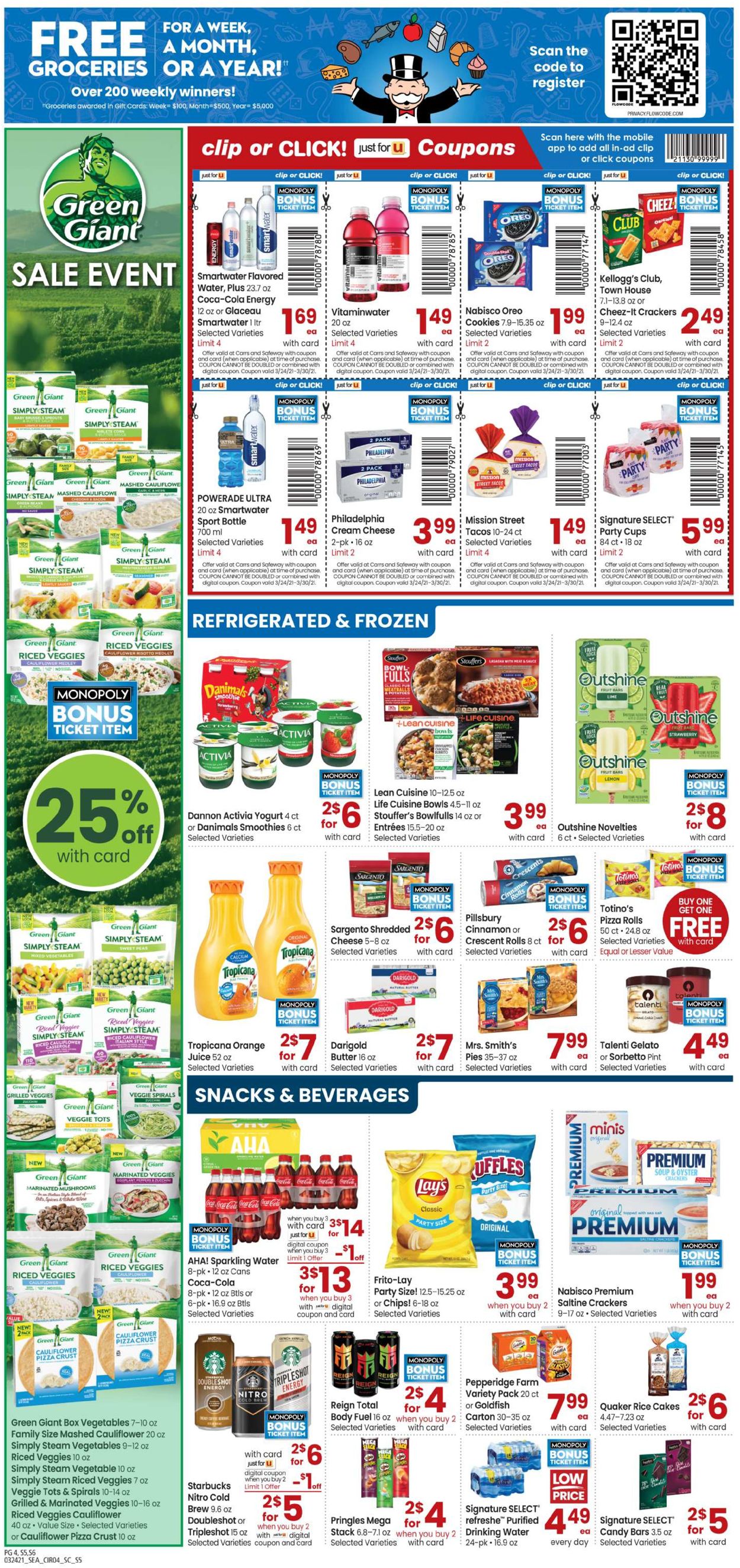 Carrs Ad from 03/24/2021