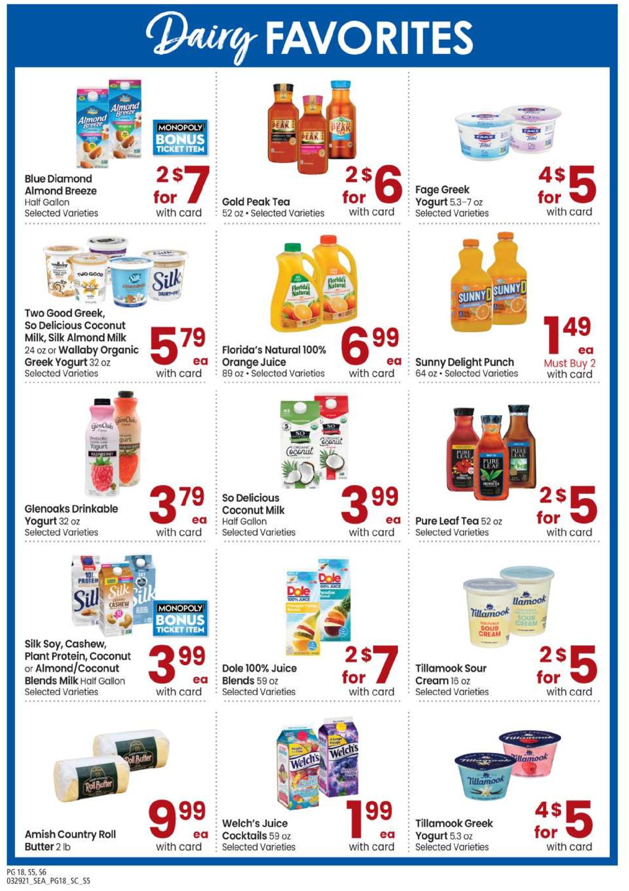 Carrs Ad from 03/29/2021
