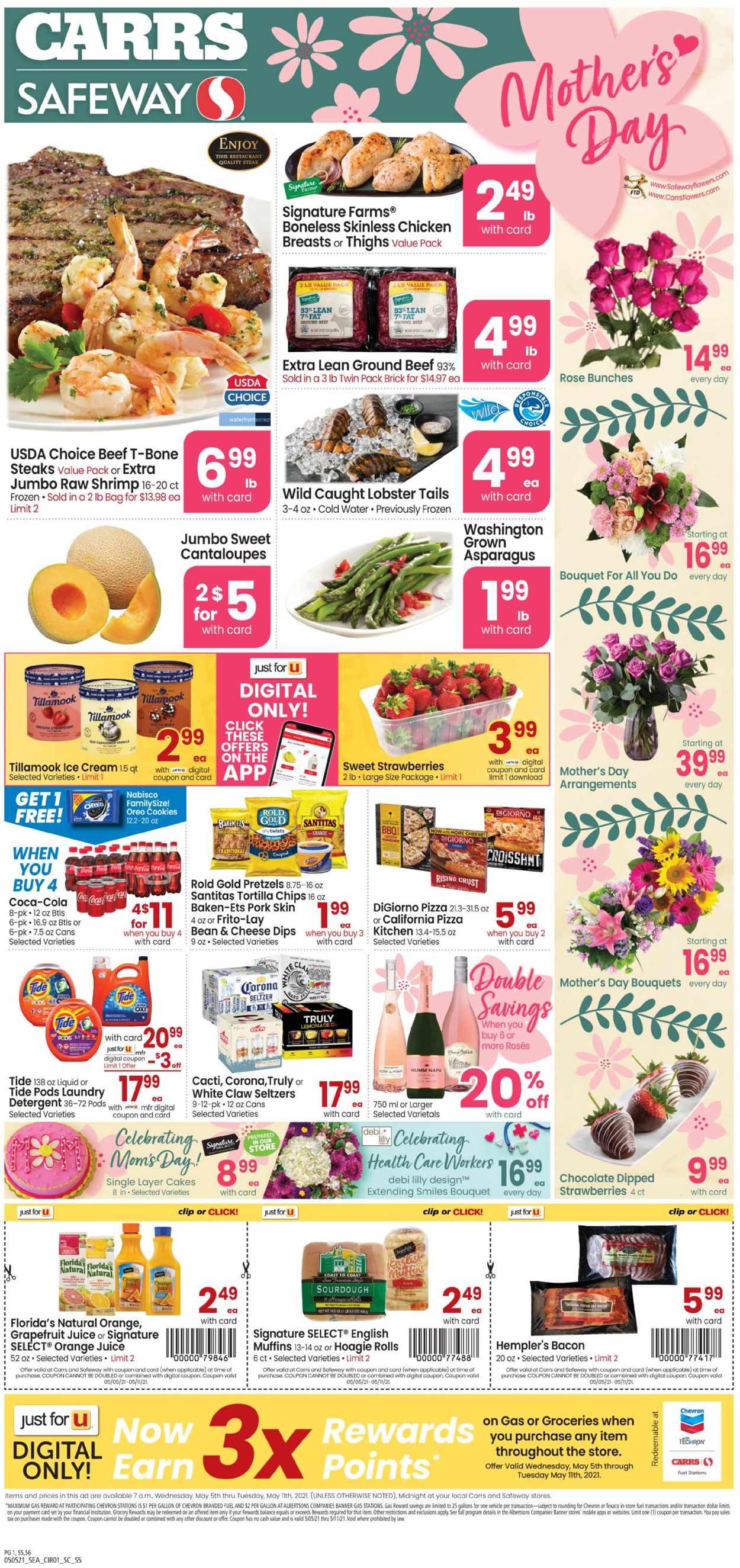 Carrs Ad from 05/05/2021