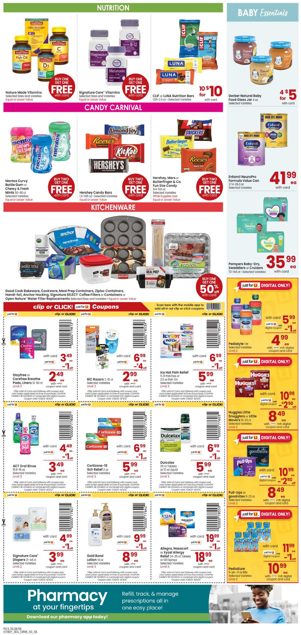 Carrs Ad from 07/28/2021