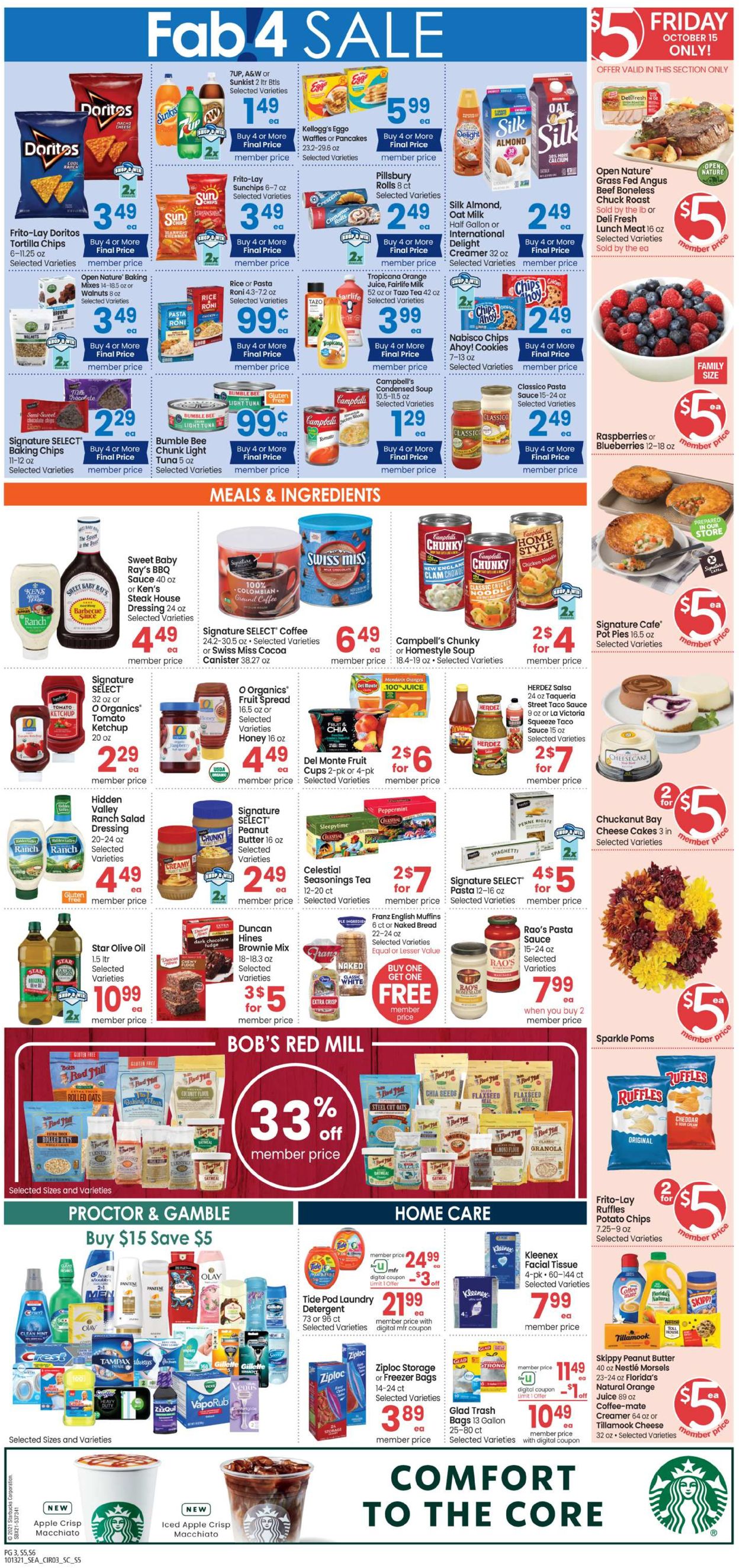 Carrs Ad from 10/13/2021