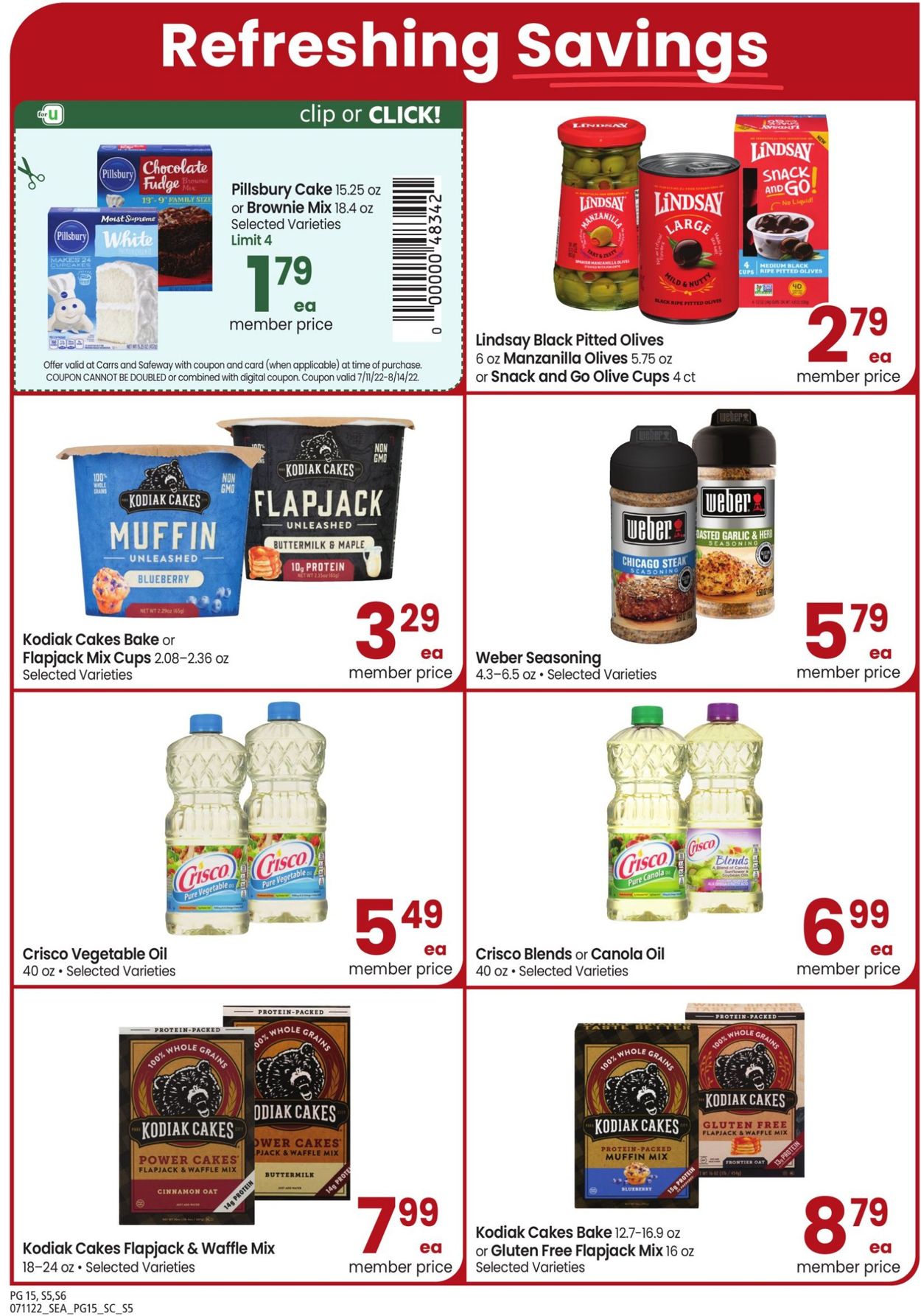 Carrs Ad from 07/11/2022