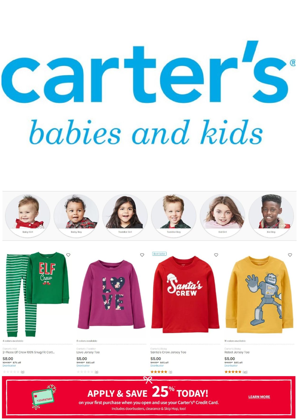 Carter's Ad from 11/27/2020