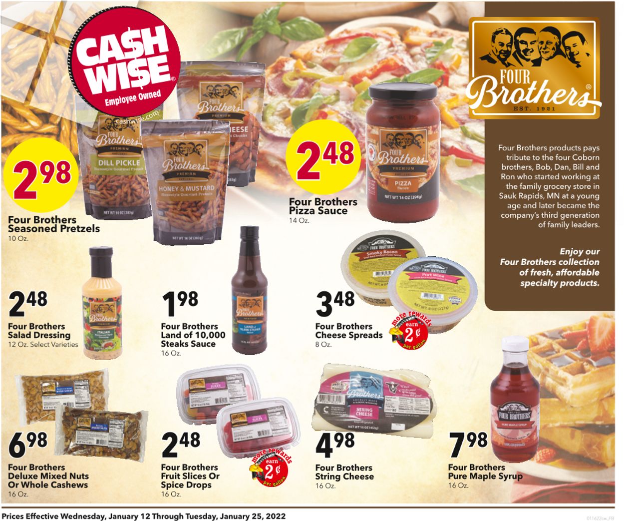 Cash Wise Ad from 01/12/2022