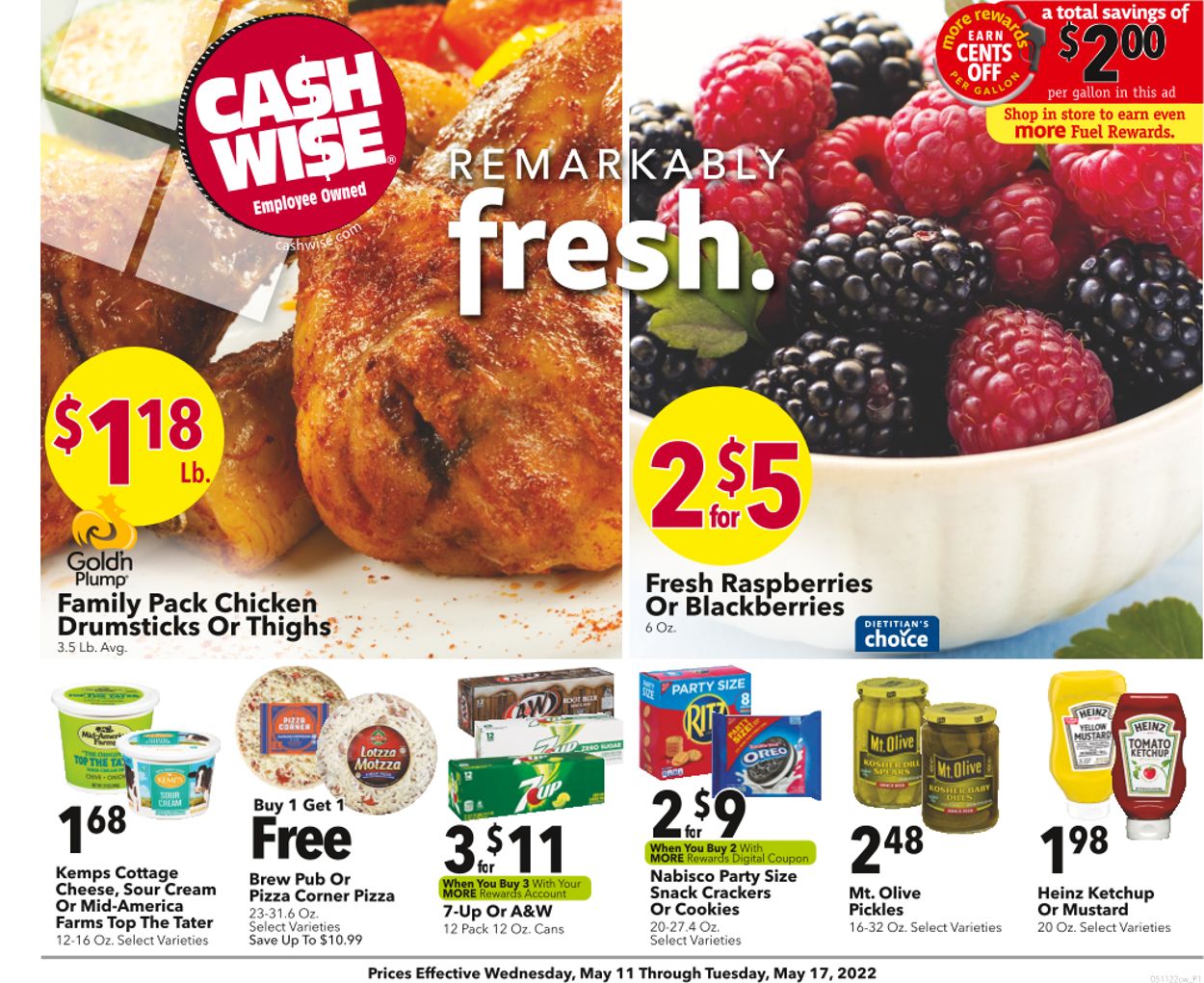 Cash Wise Ad from 05/11/2022