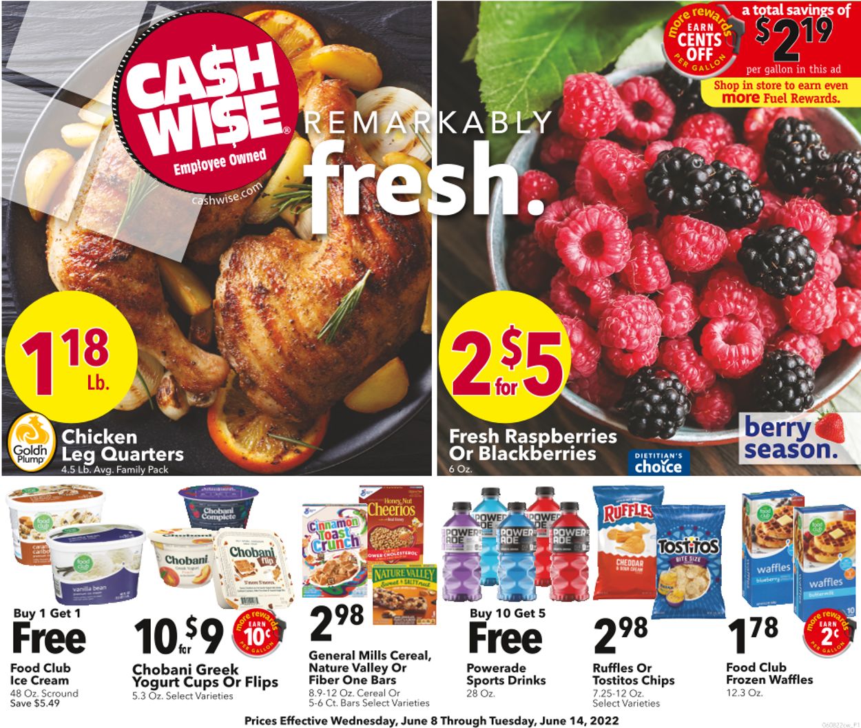 Cash Wise Ad from 06/08/2022