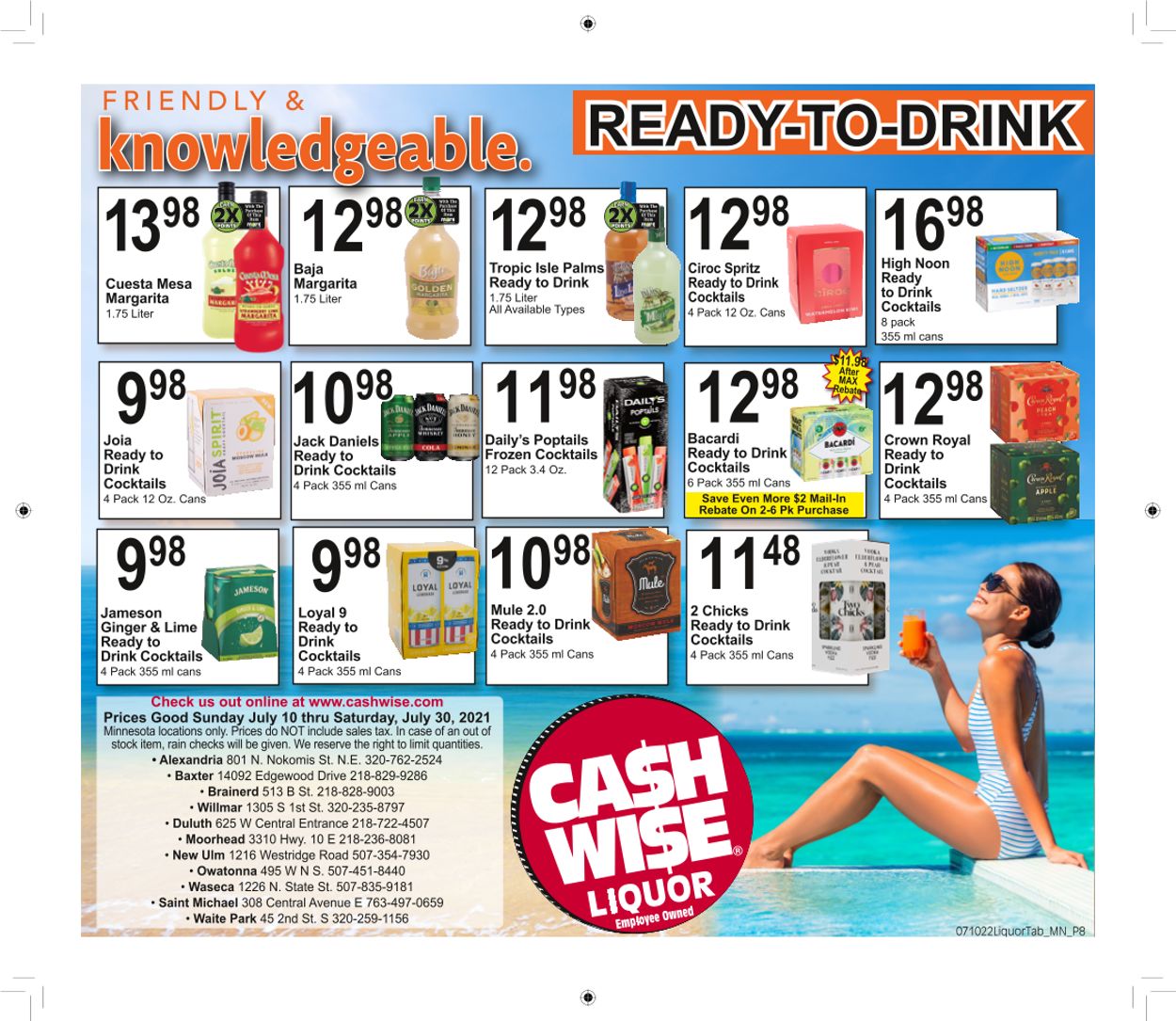 Cash Wise Ad from 07/11/2022