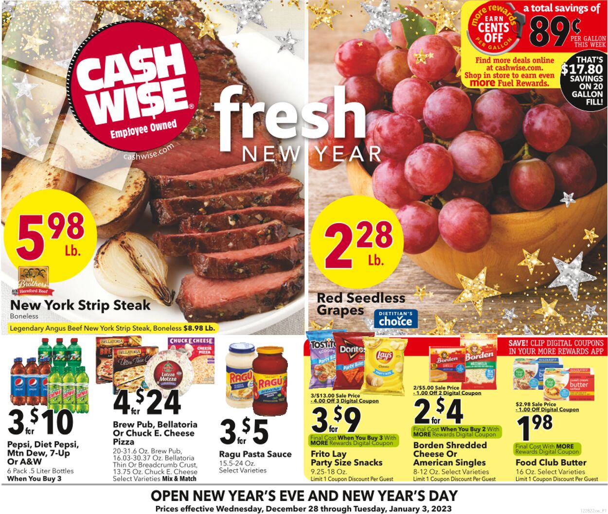 Cash Wise Ad from 12/29/2022