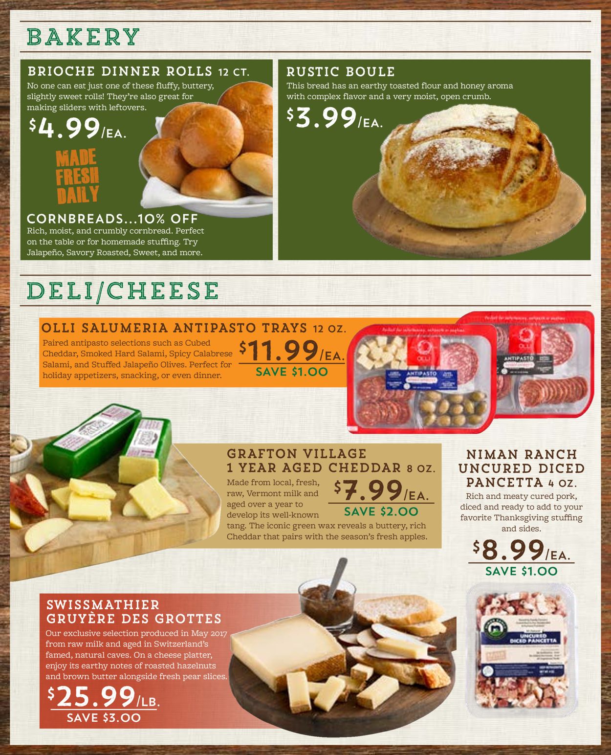 Central Market Ad from 11/20/2019