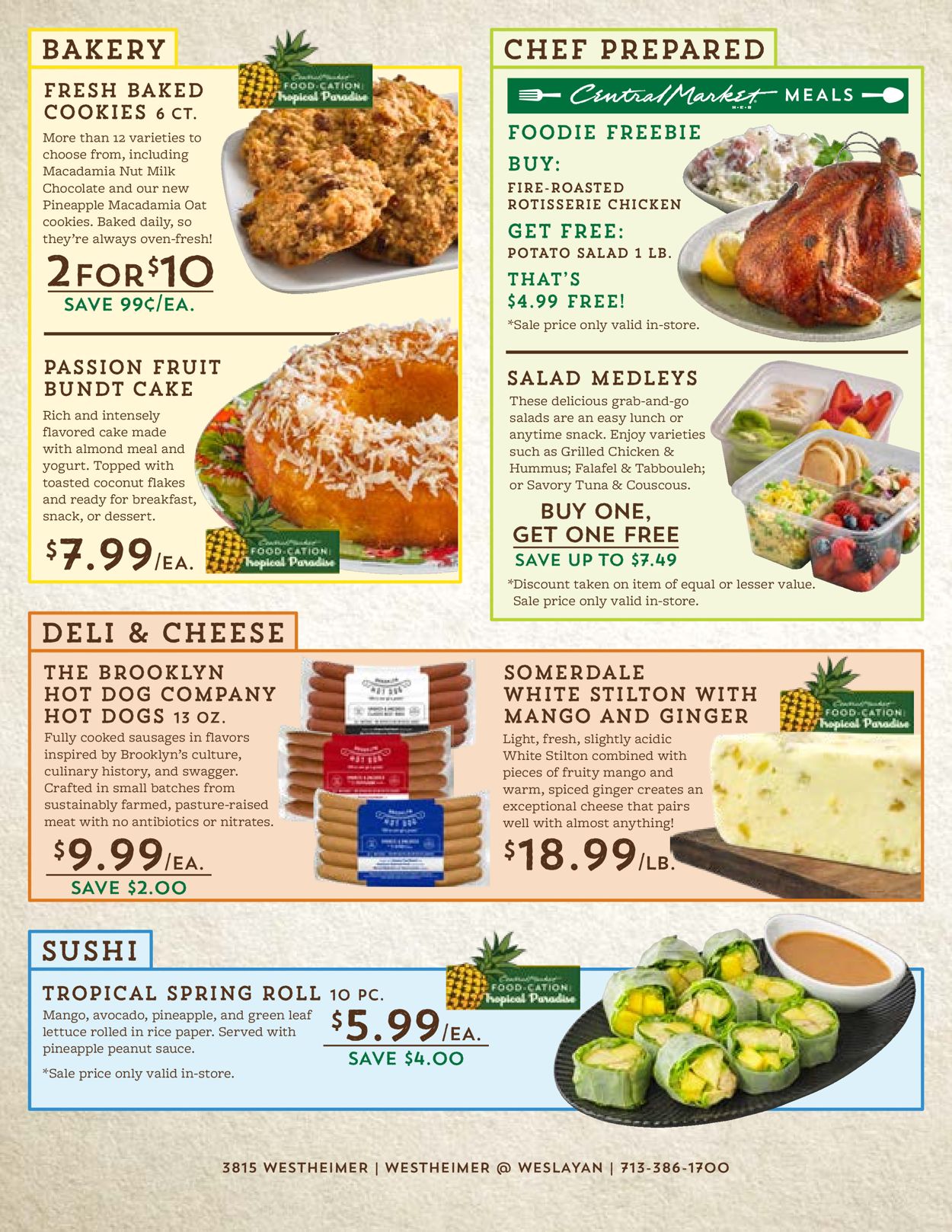 Central Market Ad from 07/15/2020