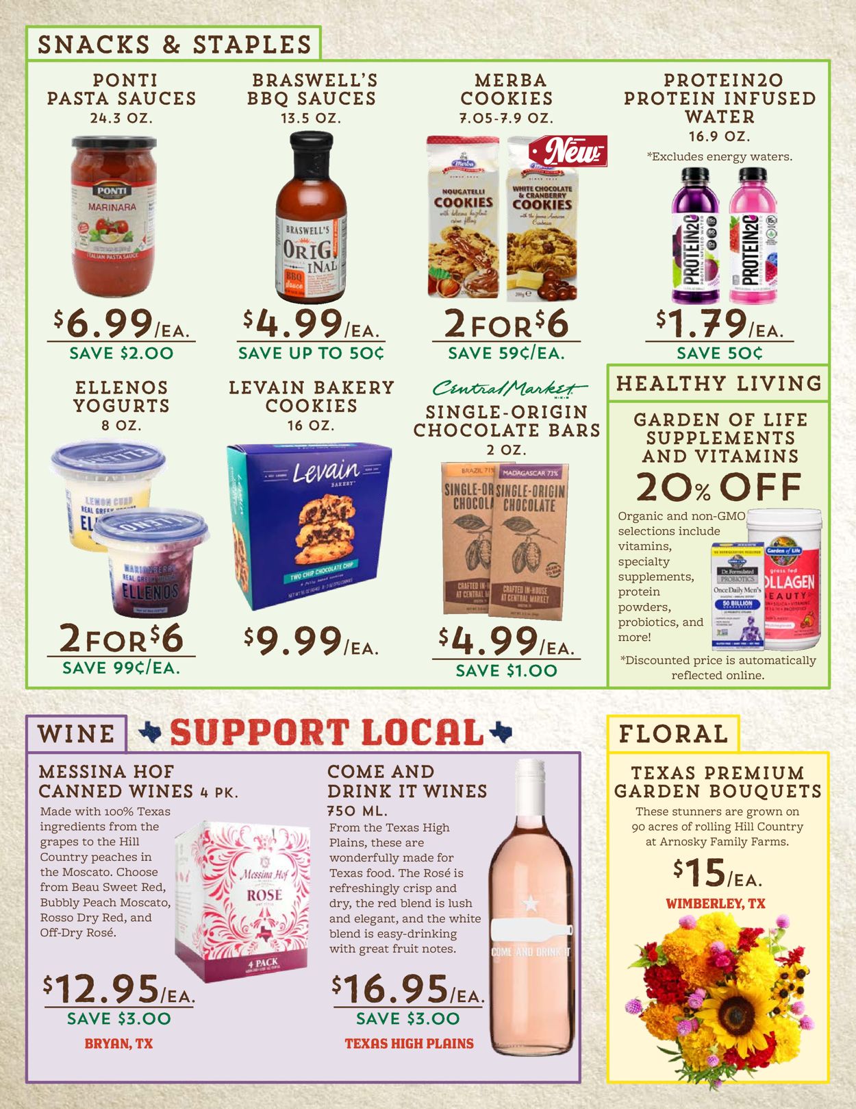 Central Market Ad from 09/23/2020