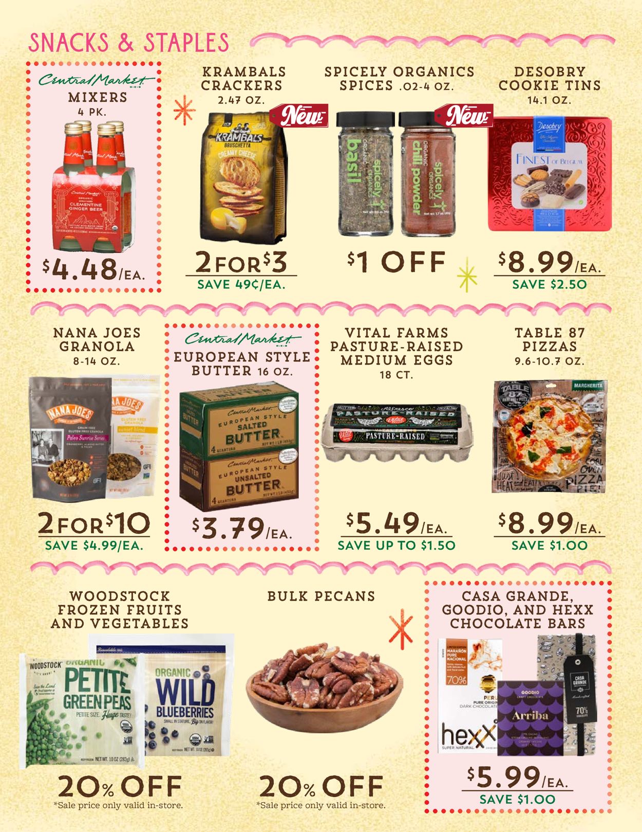 Central Market Ad from 12/09/2020