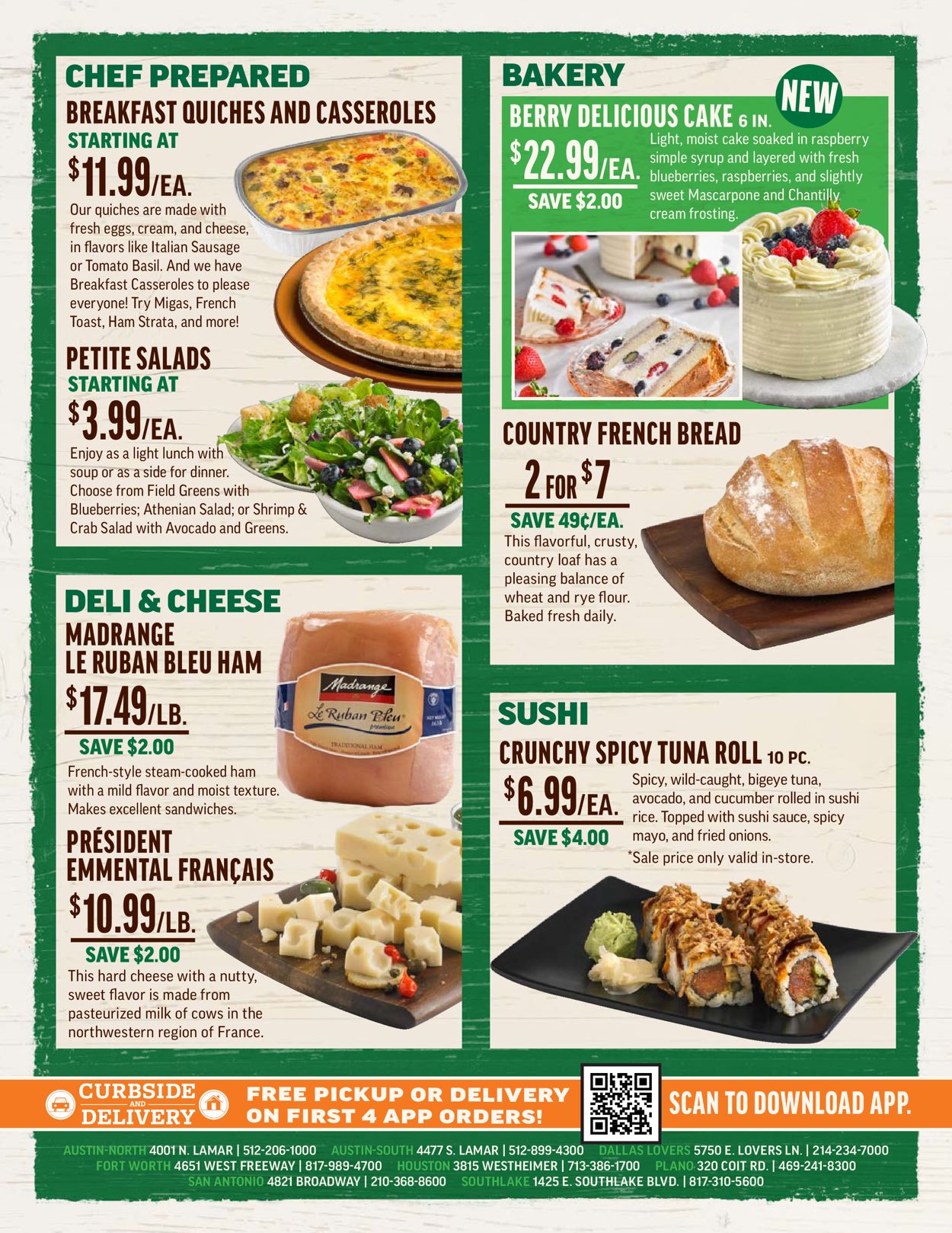 Central Market Ad from 07/07/2021