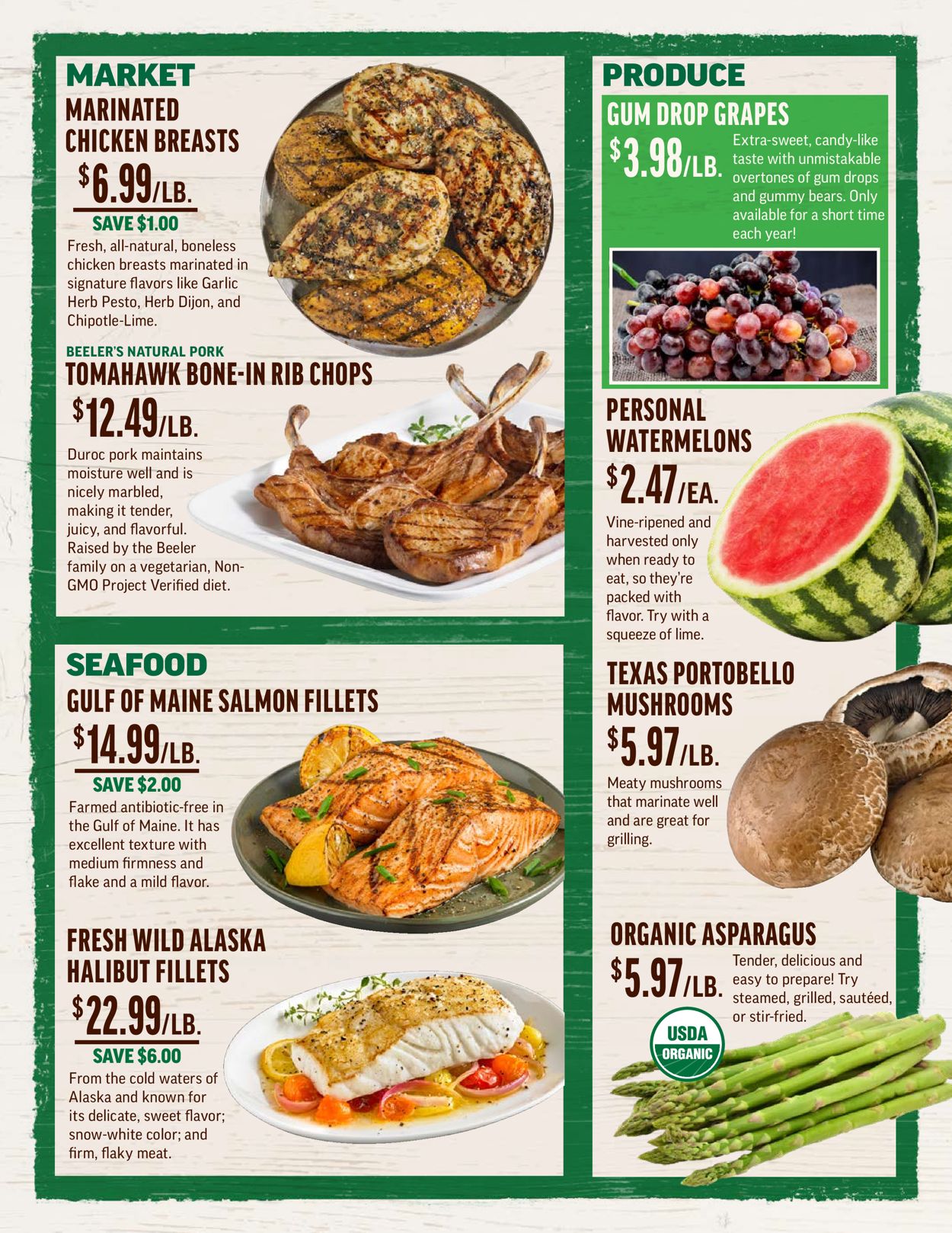 Central Market Ad from 09/01/2021