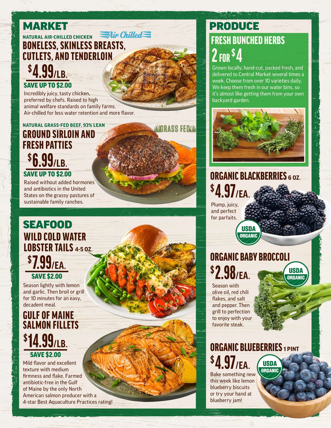 Central Market Ad from 10/20/2021