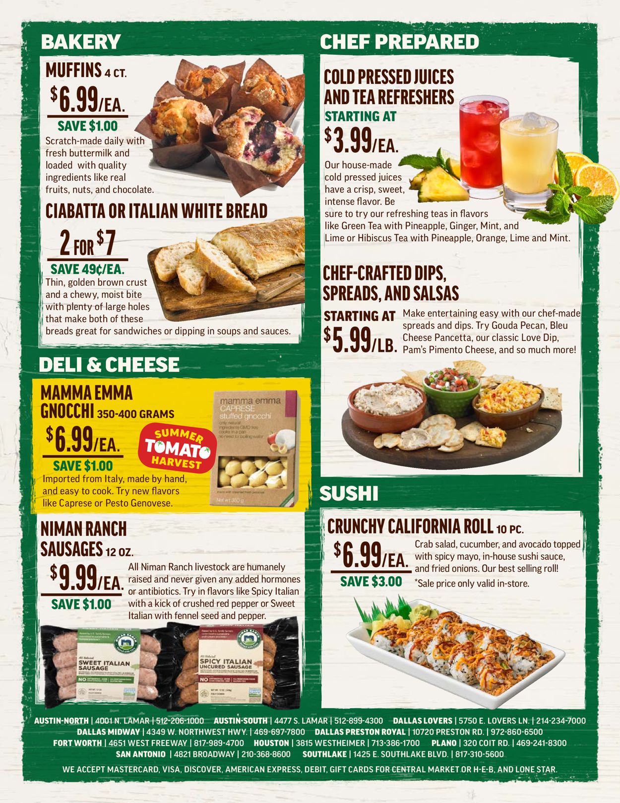 Central Market Ad from 07/27/2022