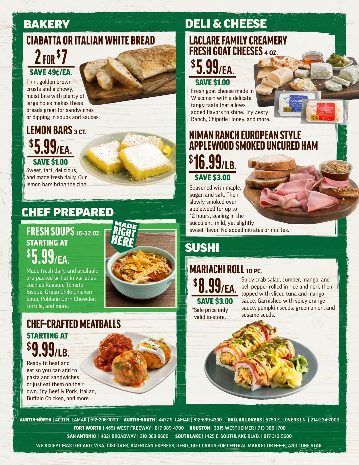 Central Market Ad from 10/05/2022
