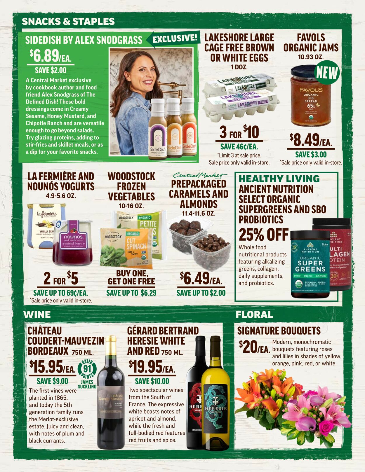 Central Market Ad from 02/15/2023