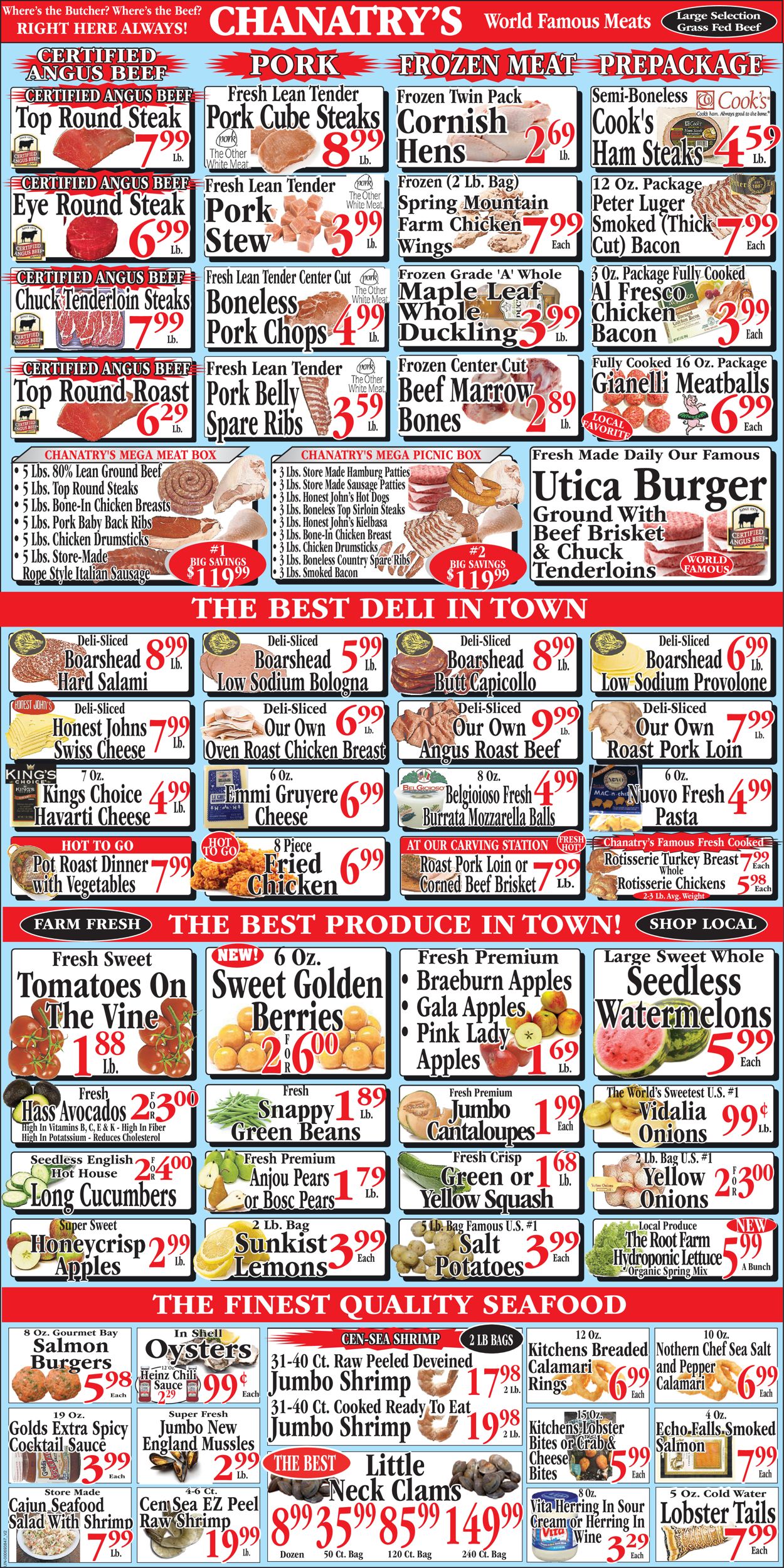 Chanatry's Hometown Market Ad from 05/09/2021
