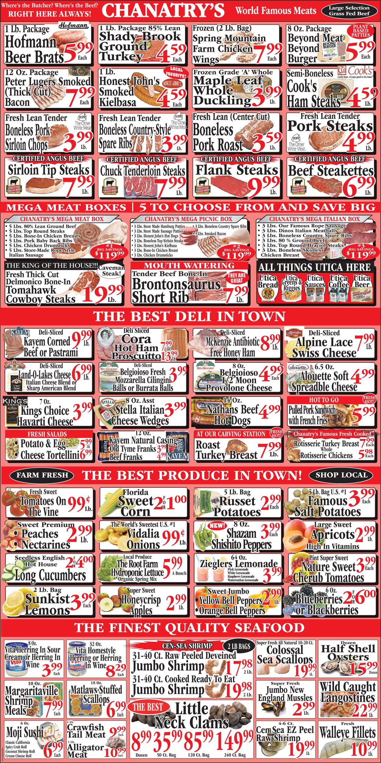 Chanatry's Hometown Market Ad from 06/06/2021