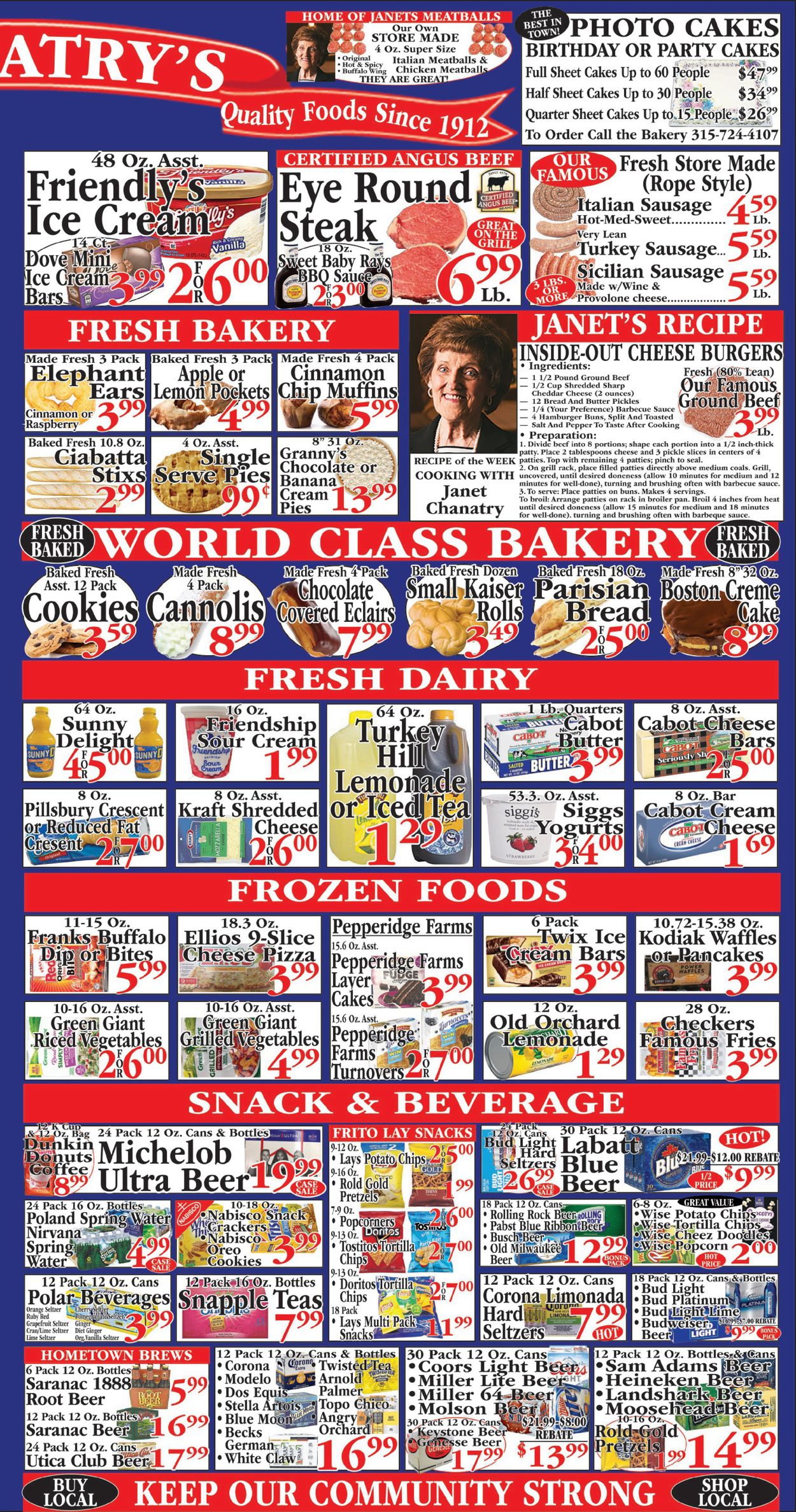 Chanatry's Hometown Market Ad from 05/29/2022