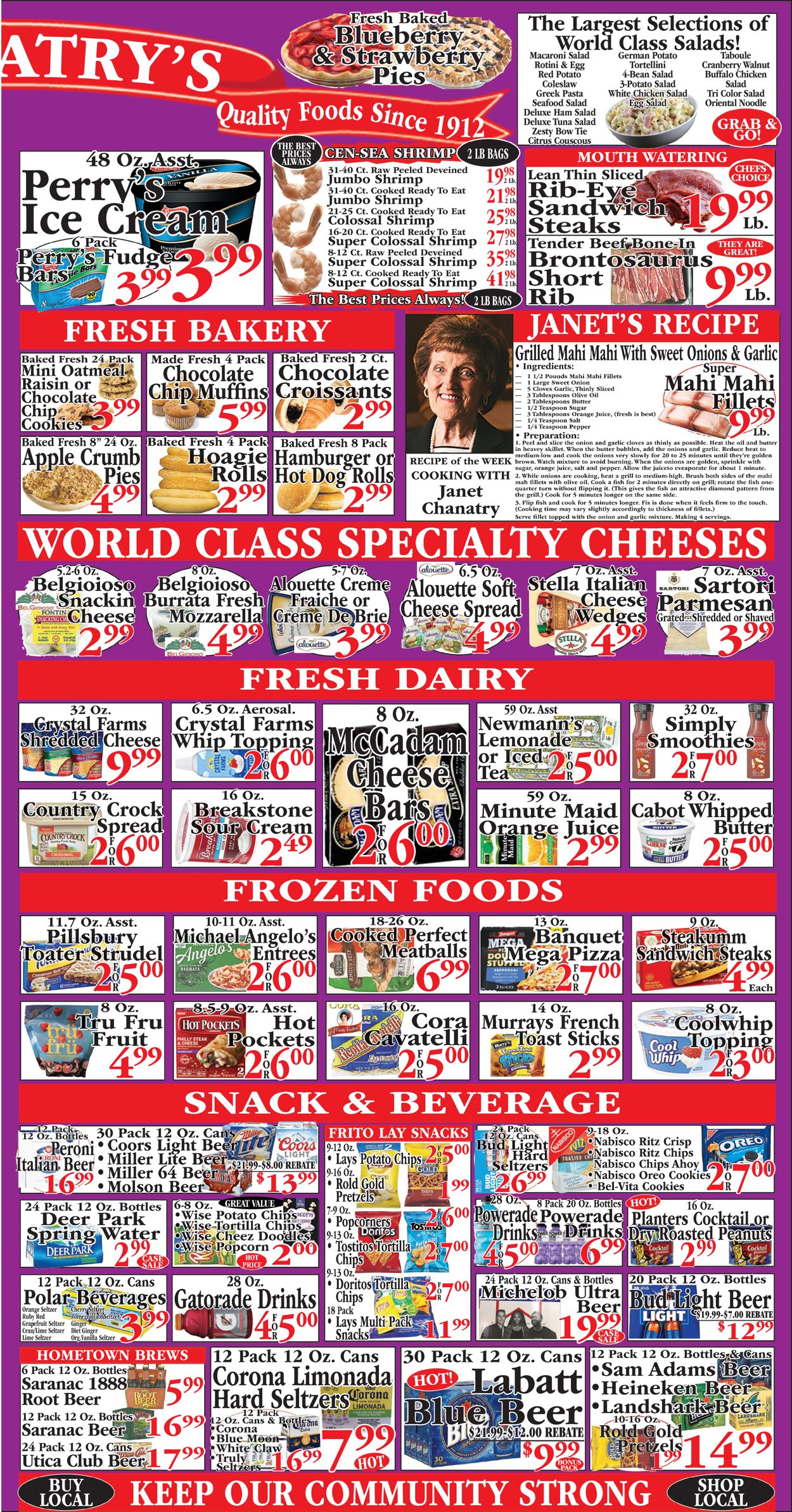 Chanatry's Hometown Market Ad from 06/05/2022